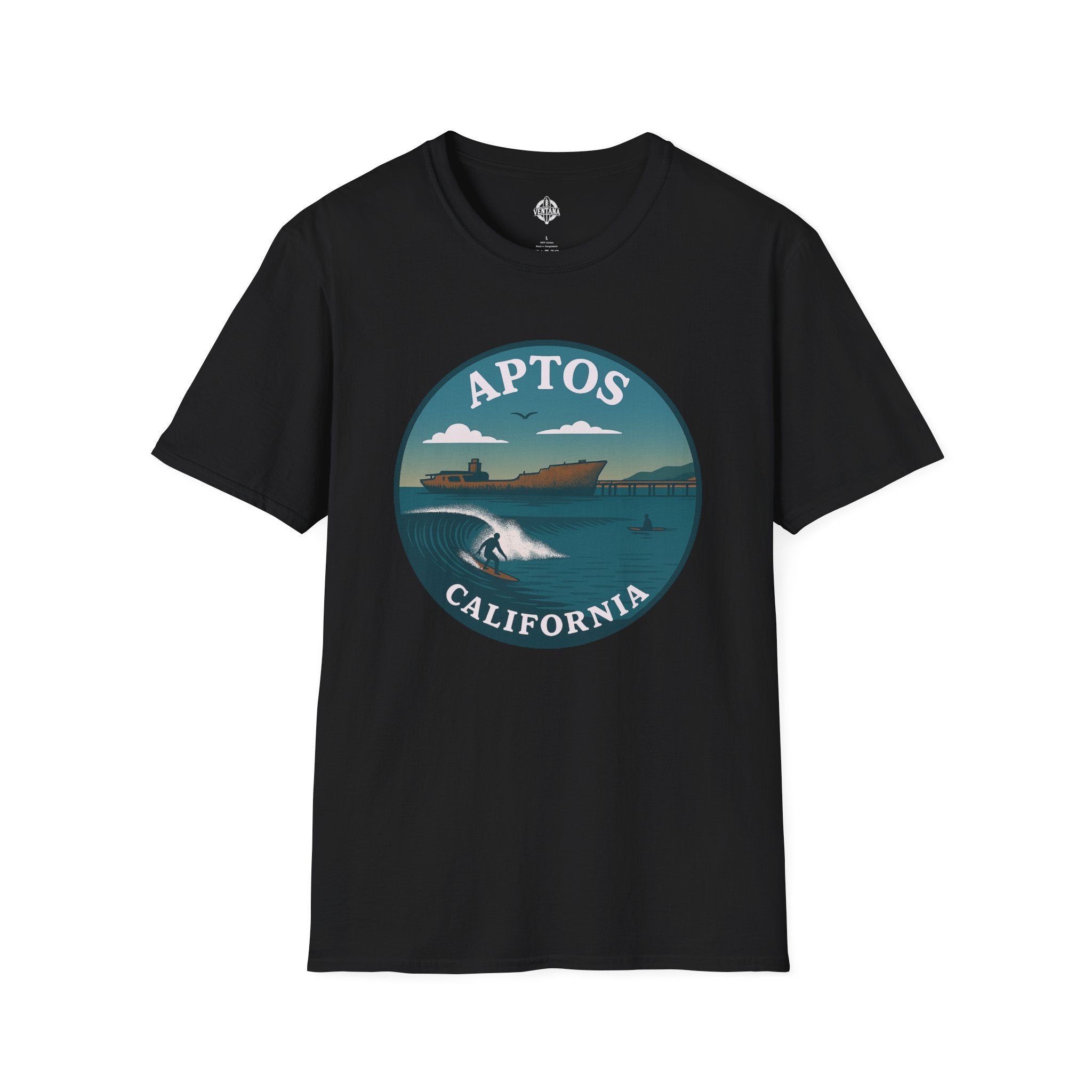 Aptos California Classic Unisex - U.S. Cotton T-Shirt