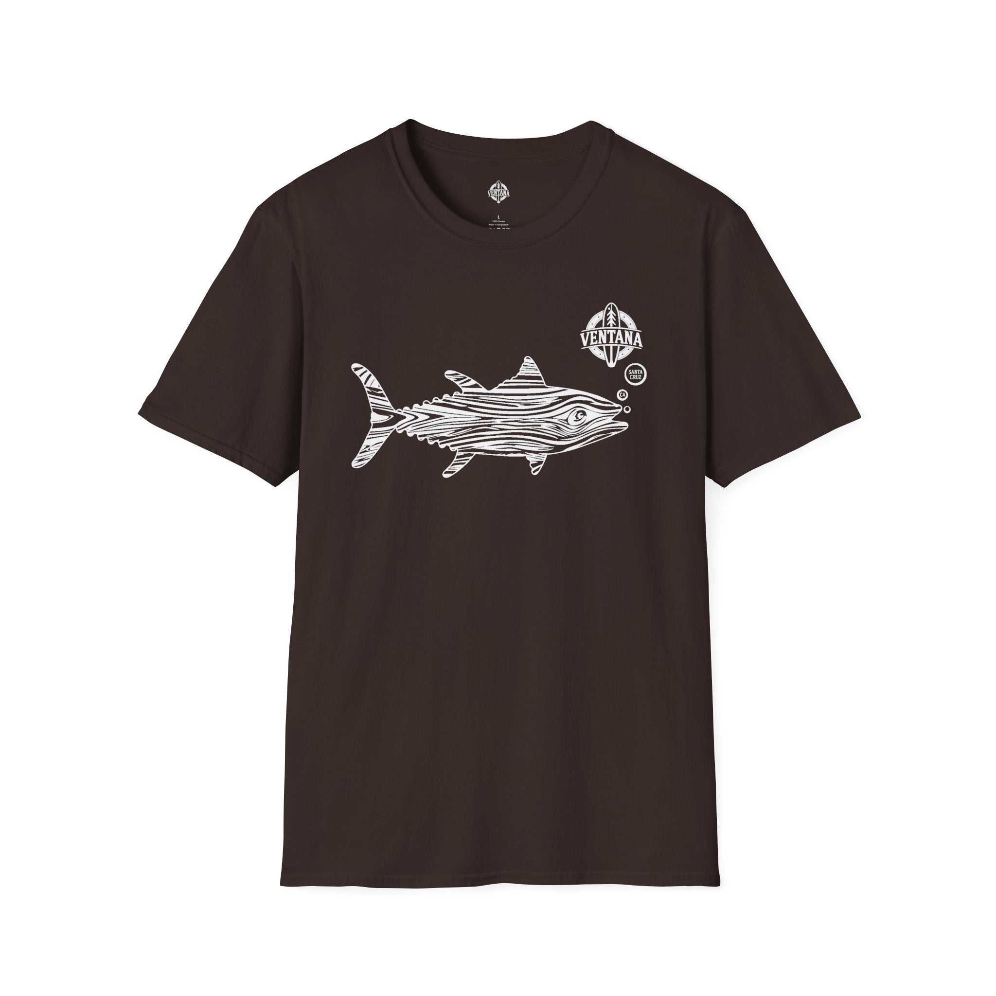 Ventana Wooden Tuna Unisex - Soft Style U.S. Cotton T-Shirt