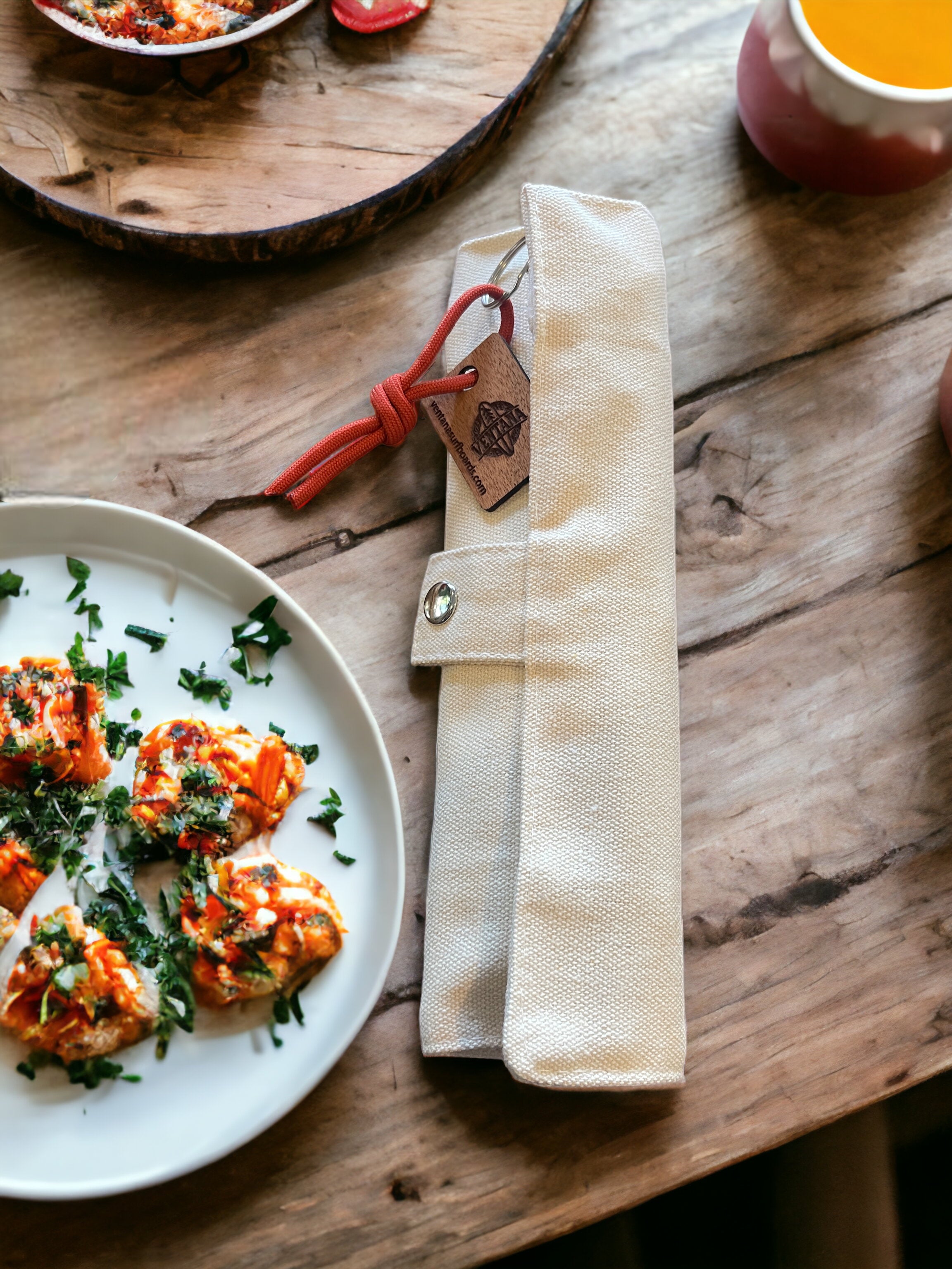 Ventana Bamboo Utensils & Toothbrush Set