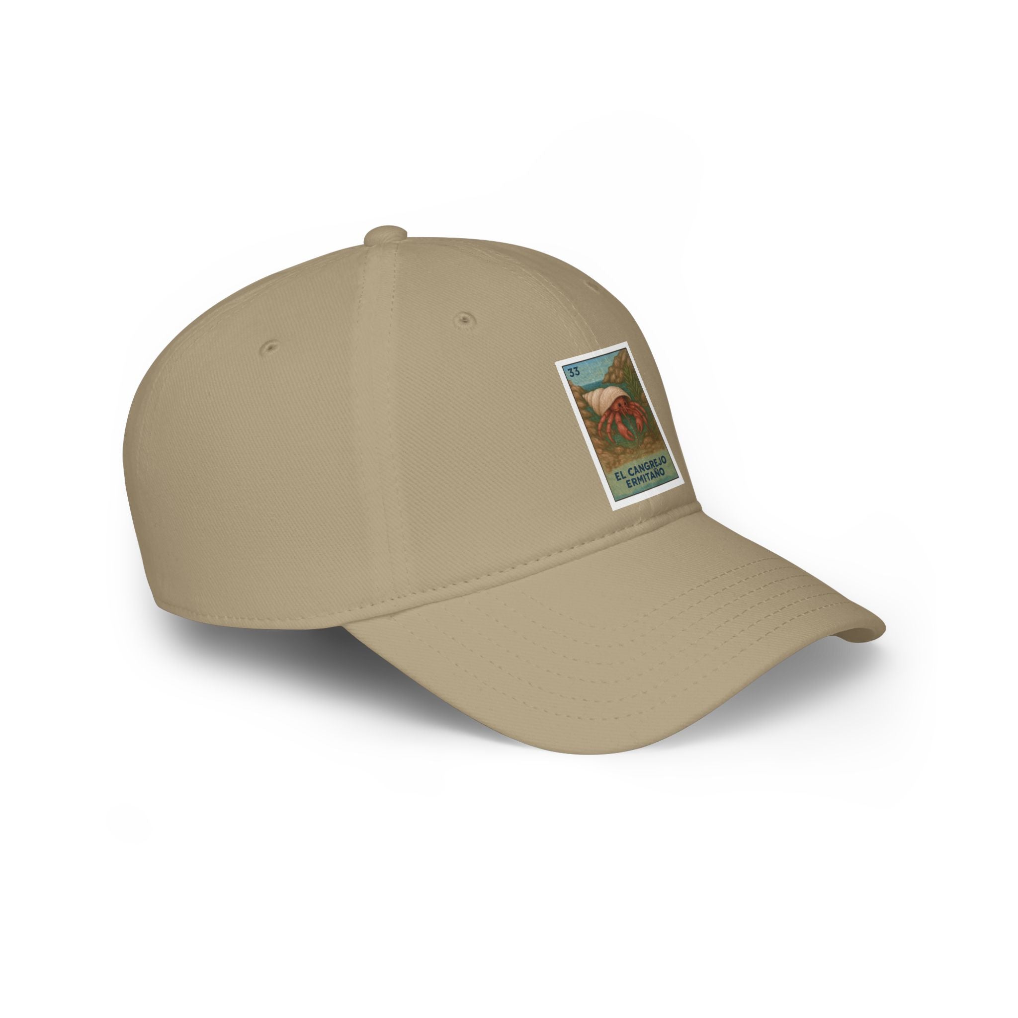 Hermit Crab Lotería Unisex - 100% Cotton Baseball Cap (El Cangrejo Ermitaño)
