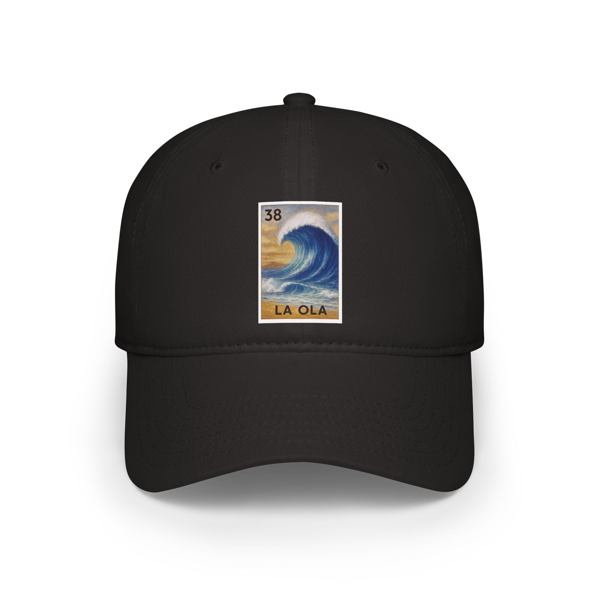 Wave Lotería Unisex - 100% Cotton Baseball Cap (La Ola)