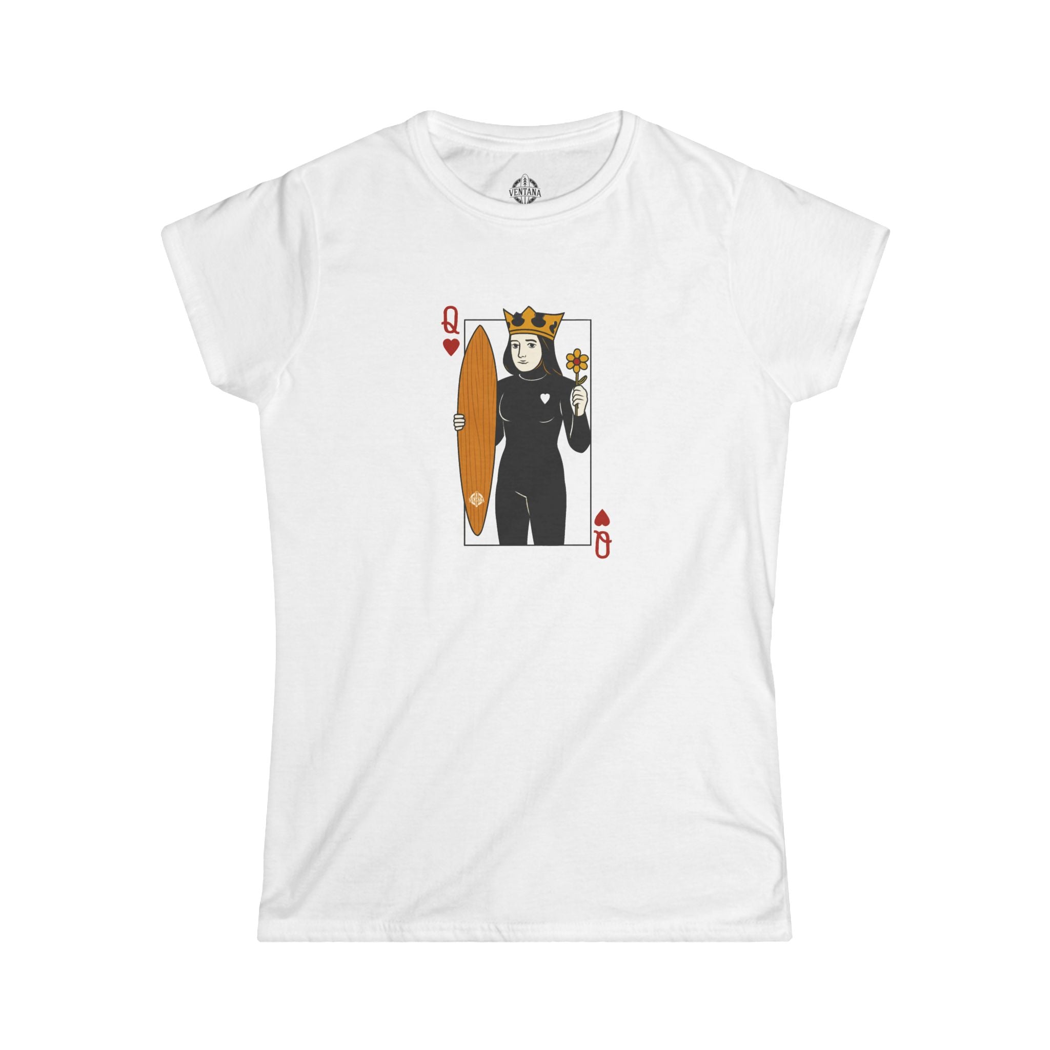 Queen of Hearts Surfer - Women&
