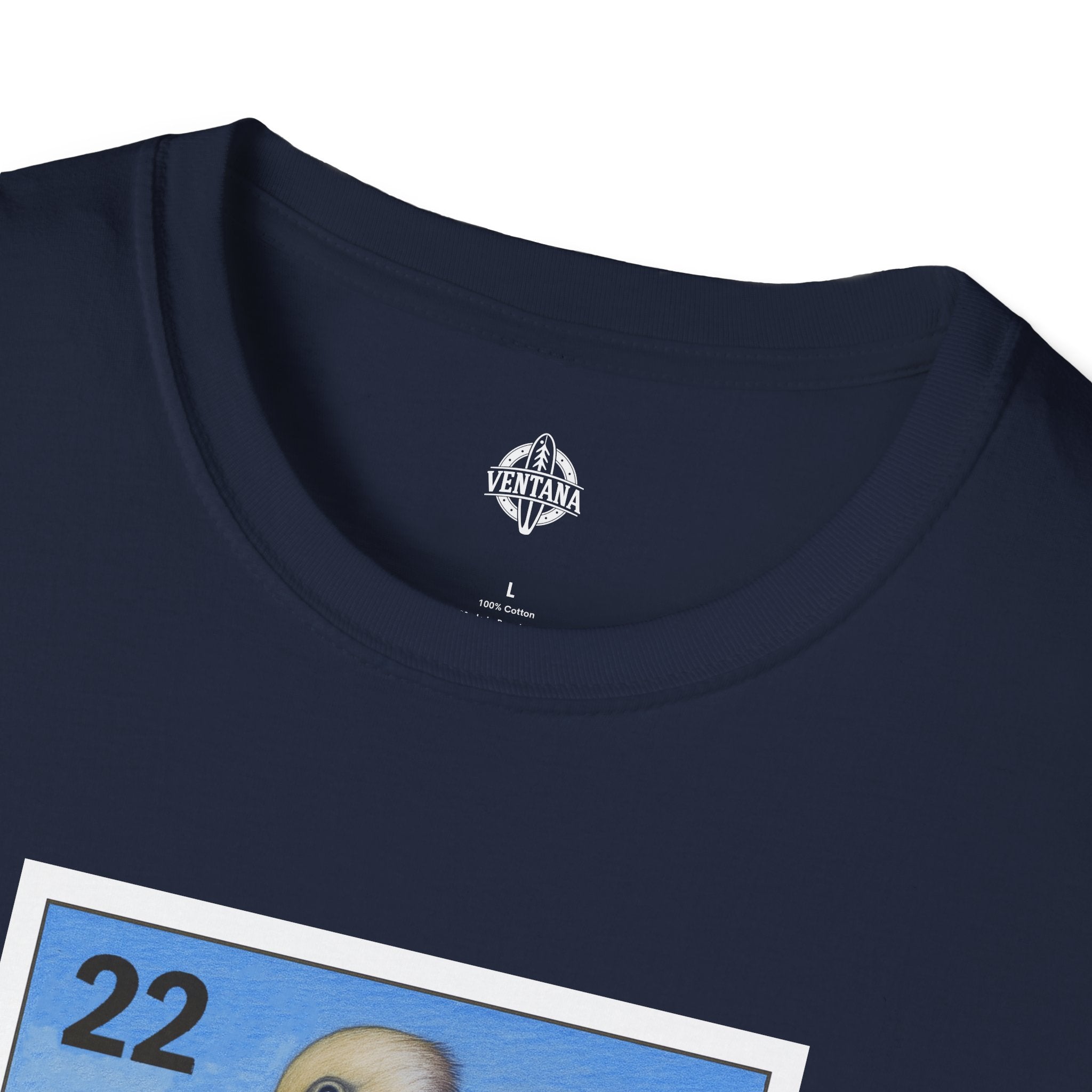 Pelican Lotería Unisex - Soft Style U.S. Cotton T-Shirt (El Pelícano)