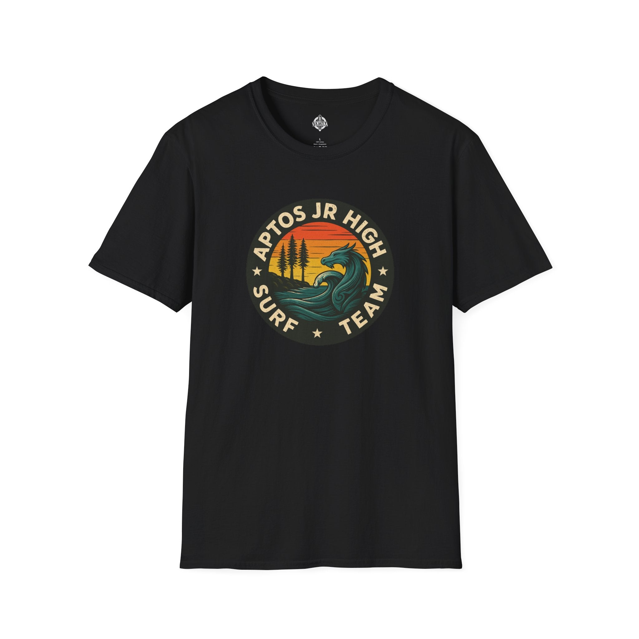 Aptos Junior High Surf Team Unisex - U.S. Cotton T-Shirt