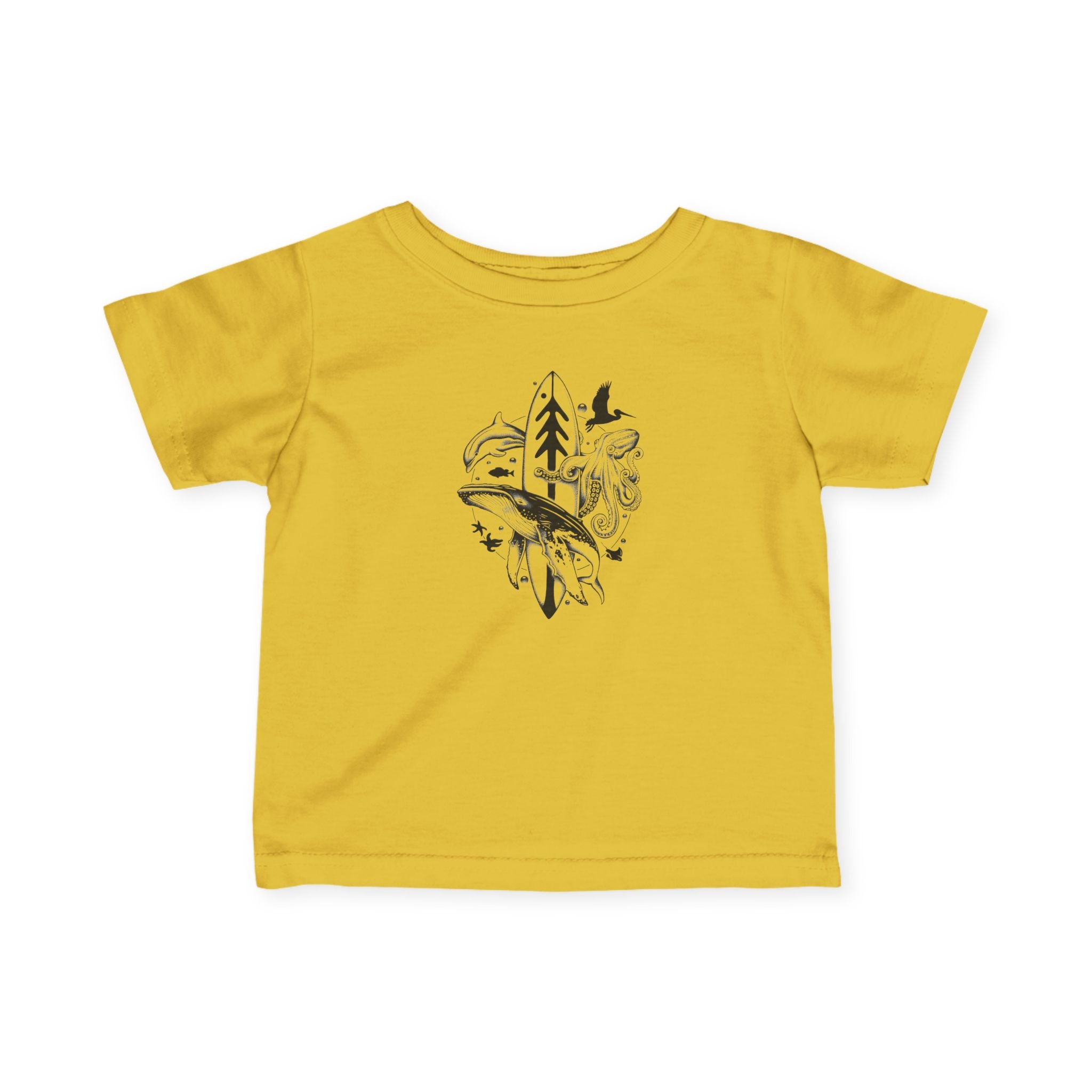 Ventana Monterey Bay by Thiago Bianchini - Infant 100% Cotton T-Shirt