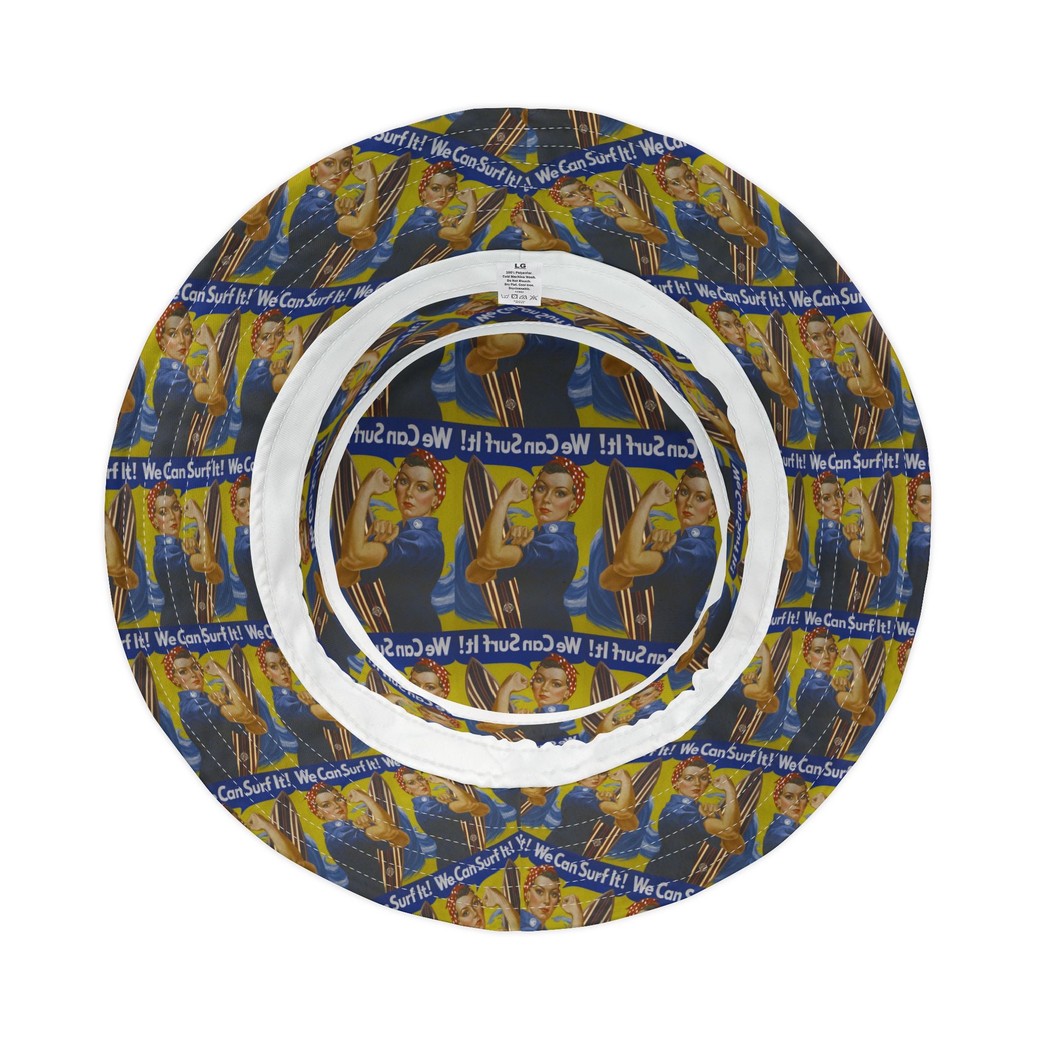 Rosie the Surfer Bucket Hat