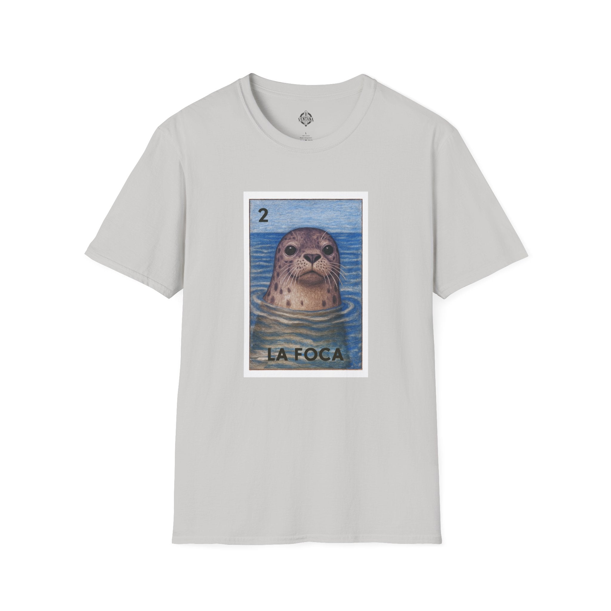 Seal Lotería Unisex - Soft Style U.S. Cotton T-Shirt