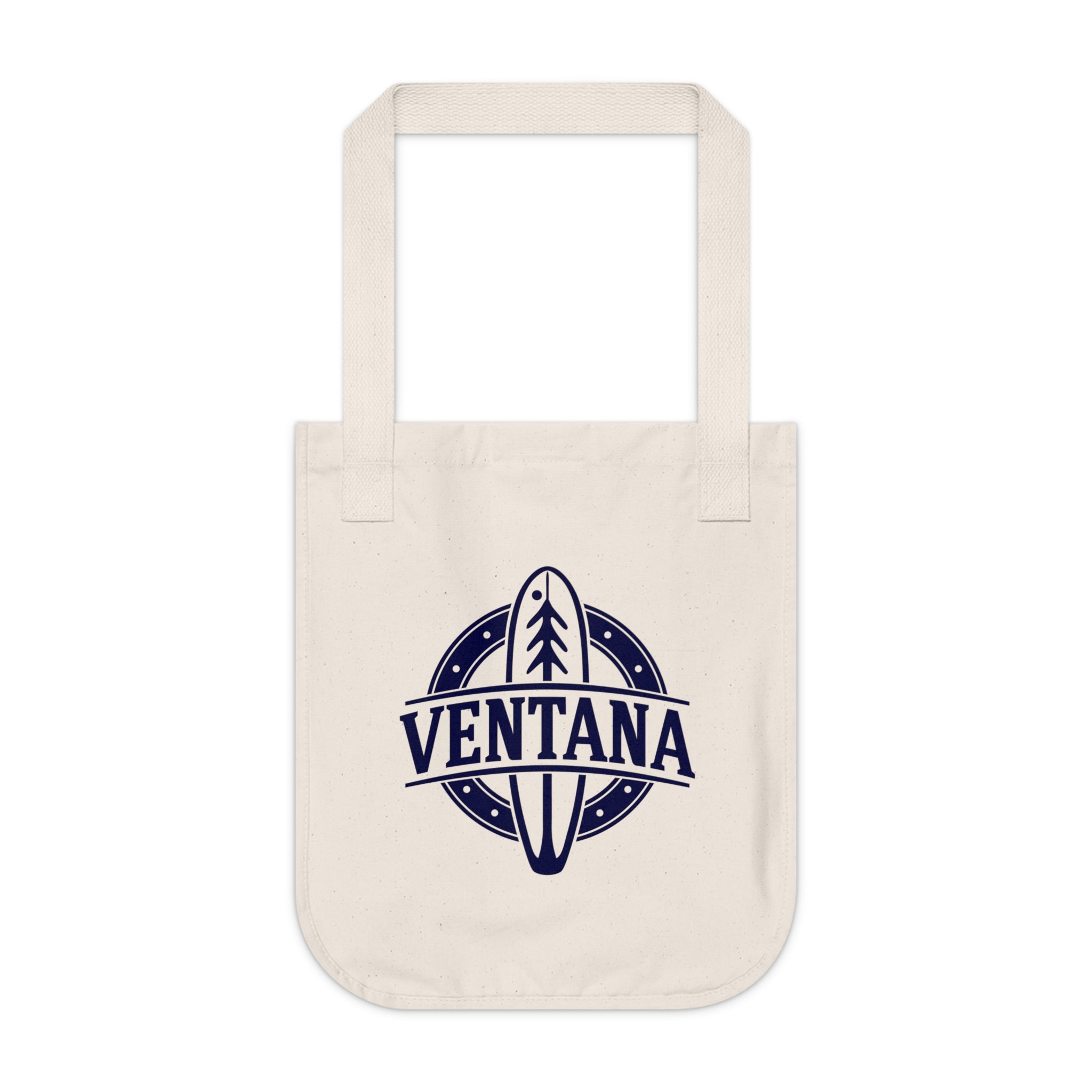 Ventana Treefish Logo Organic Cotton Tote Bag