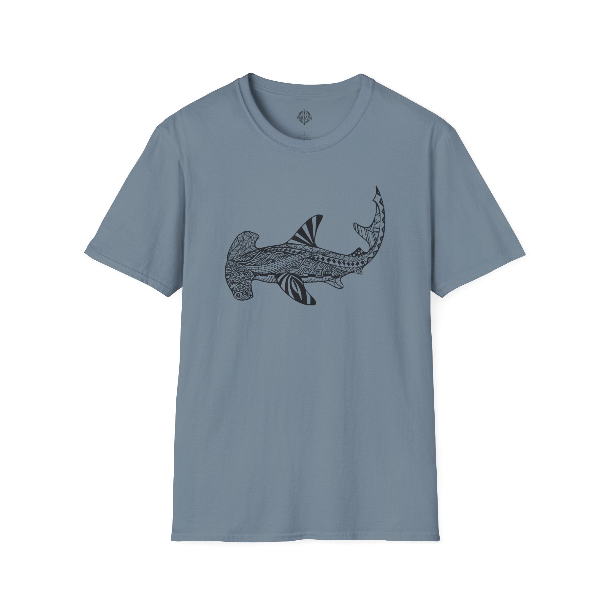 Ventangle Hammerhead Unisex - Soft Style U.S. Cotton T-Shirt