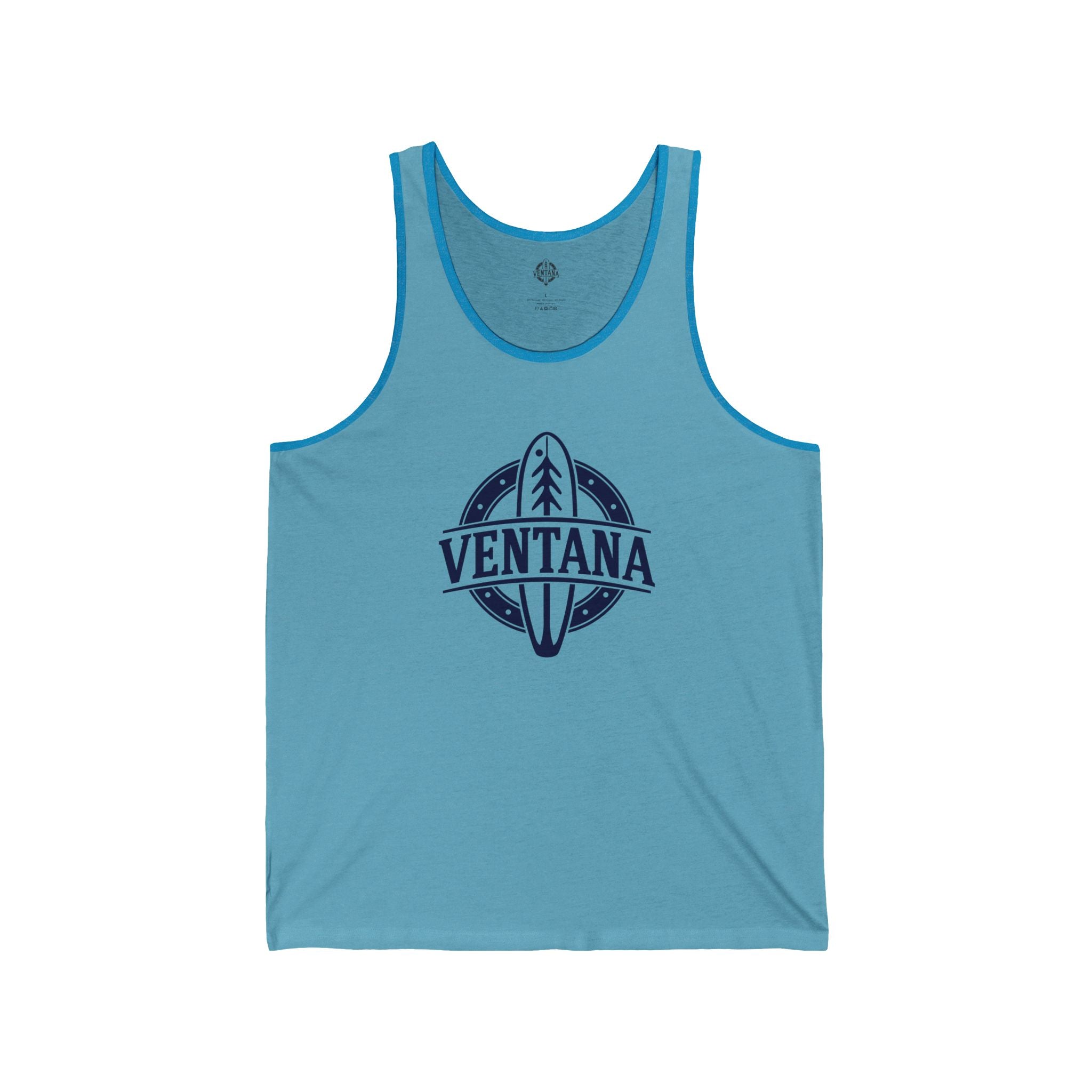 Ventana Treefish Logo - Cotton Jersey Tank Top Unisex