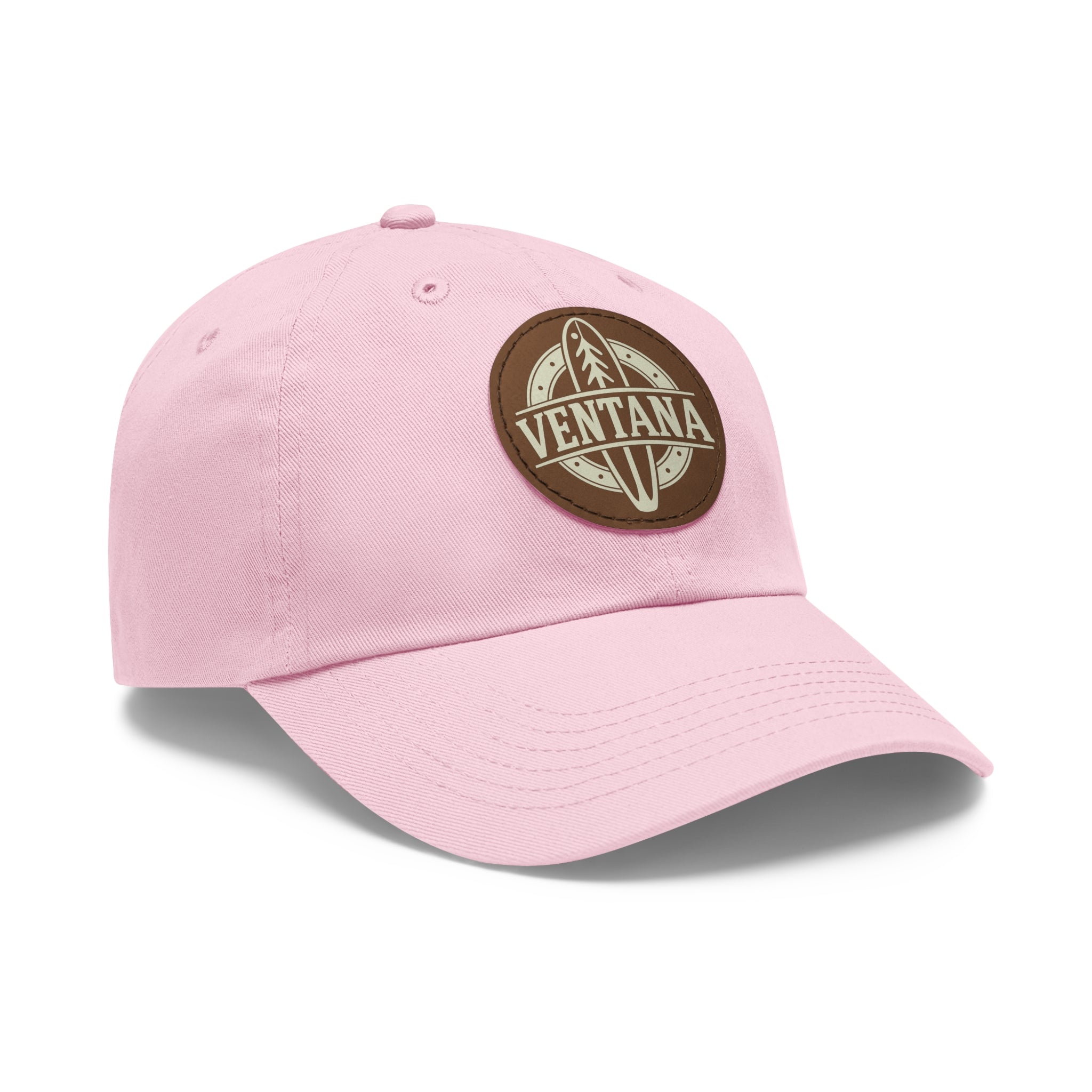 Ventana Treefish Logo Vegan Leather Patch Hat