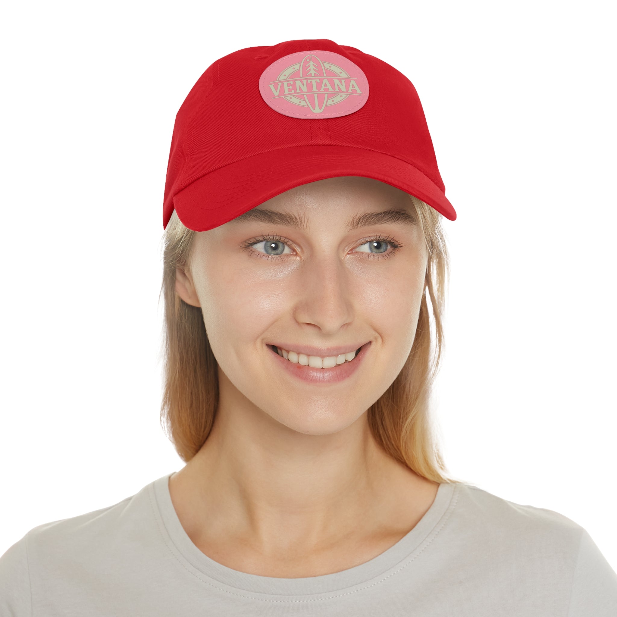 Ventana Treefish Logo Vegan Leather Patch Hat
