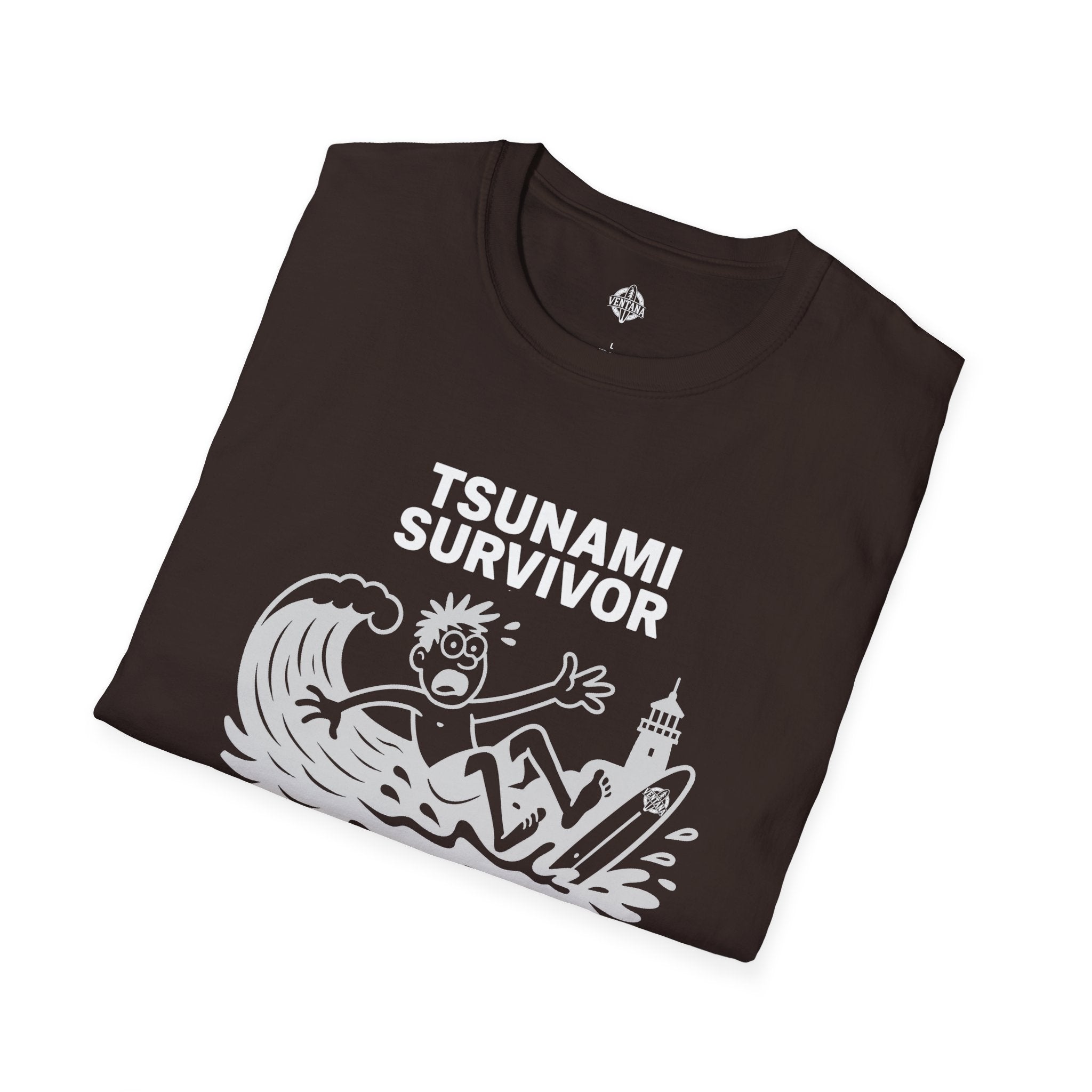 Tsunami Survivor Unisex - Soft Style U.S. Cotton T-Shirt