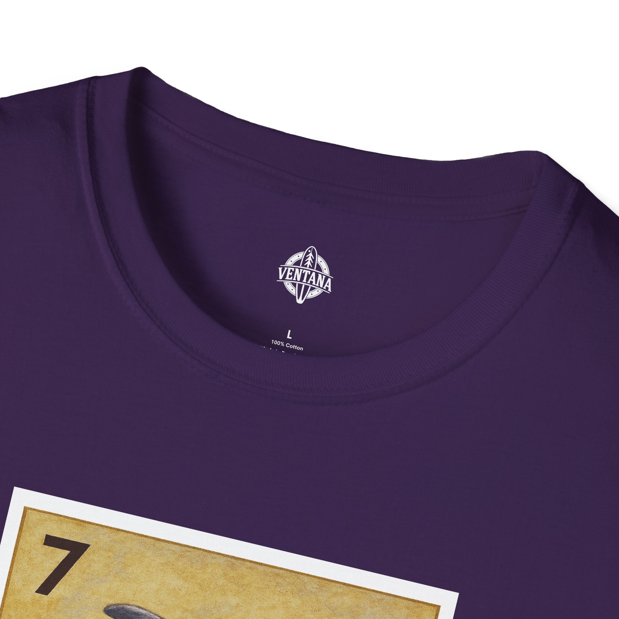 Dolphin Lotería Unisex - Soft Style U.S. Cotton T-Shirt (El Delfín)