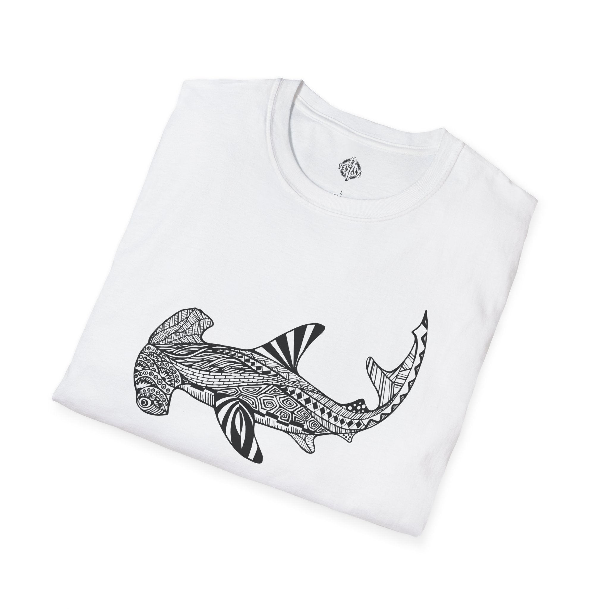 Ventangle Hammerhead Unisex - Soft Style U.S. Cotton T-Shirt