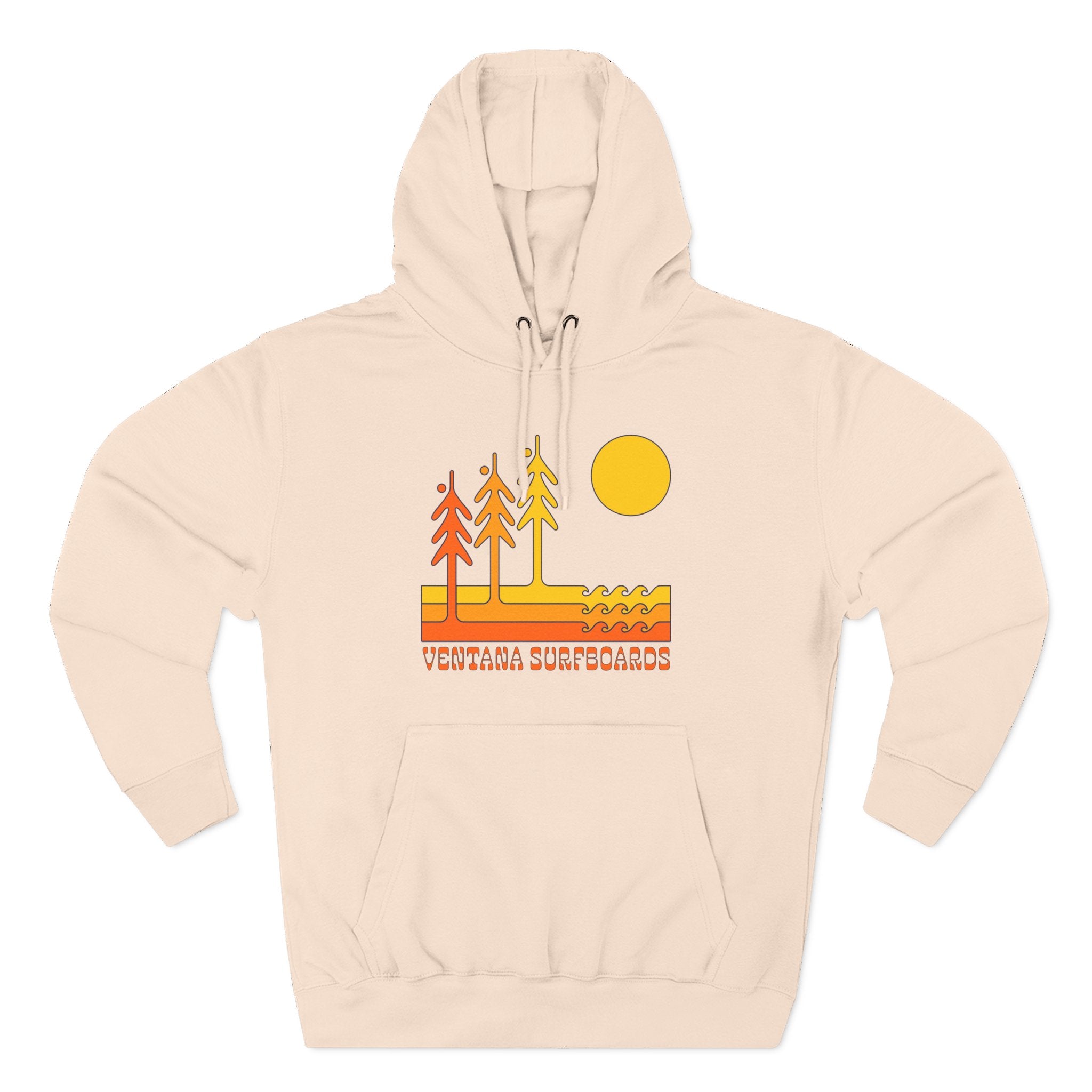 Ventana Circa 78 Unisex - Pull-Over Cotton Blend Fleece Hoodie