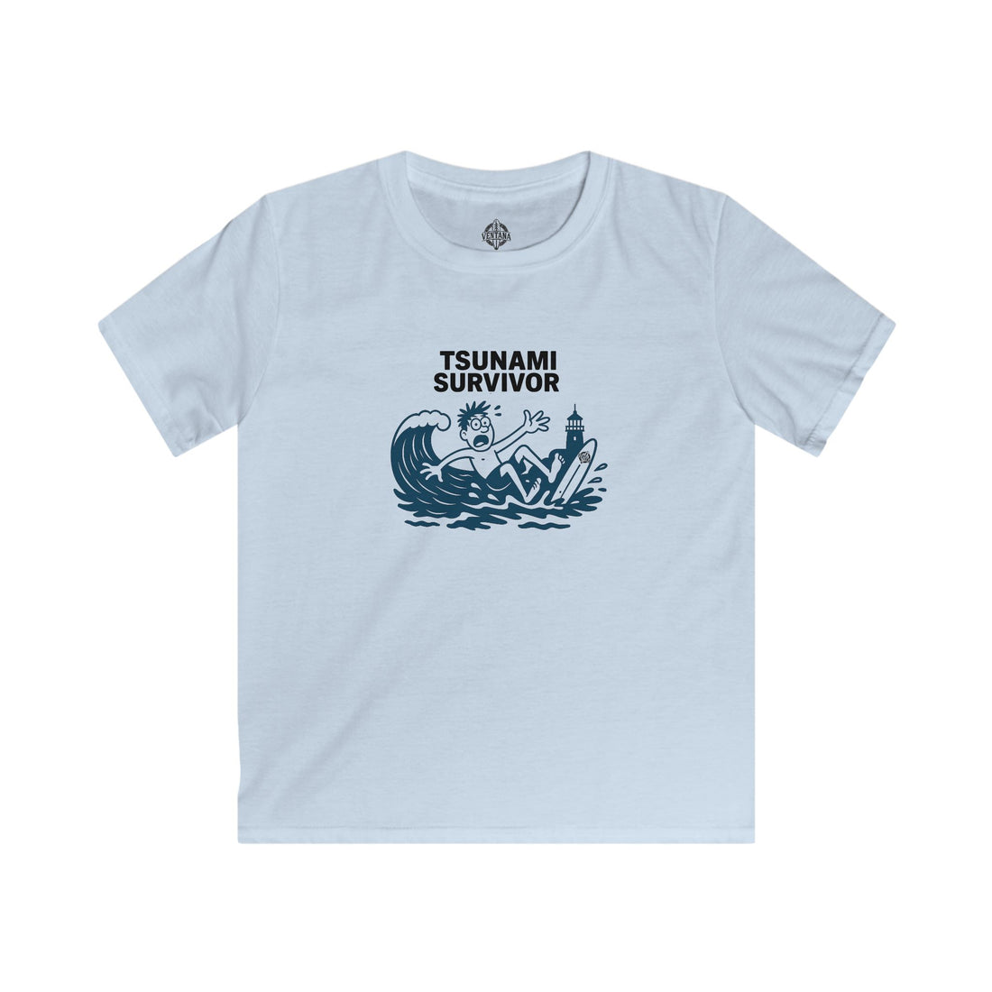 Tsunami Survivor Kids - Soft Style U.S. Cotton T-Shirt