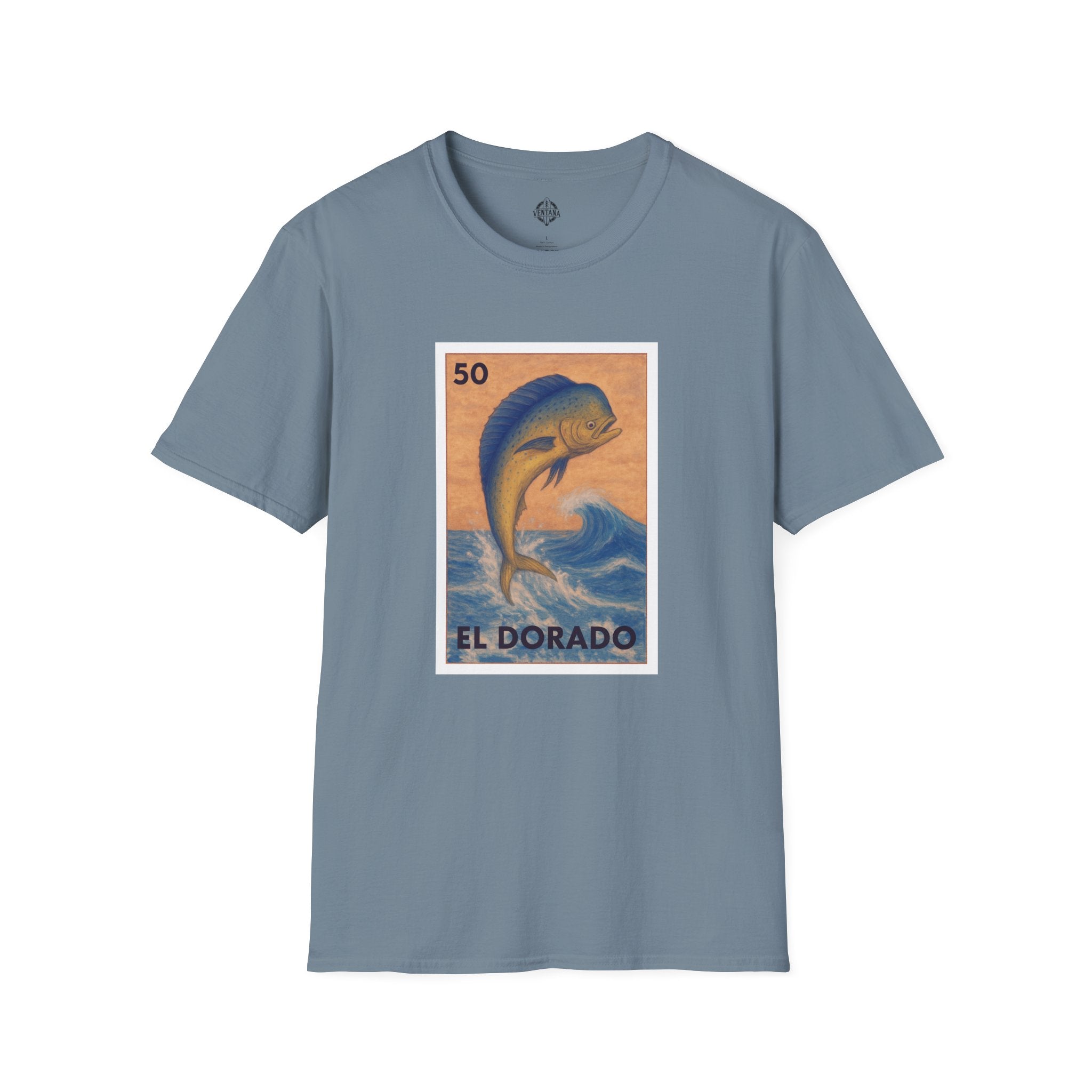 Dorado Lotería Unisex - Soft Style U.S. Cotton T-Shirt (El Dorado)