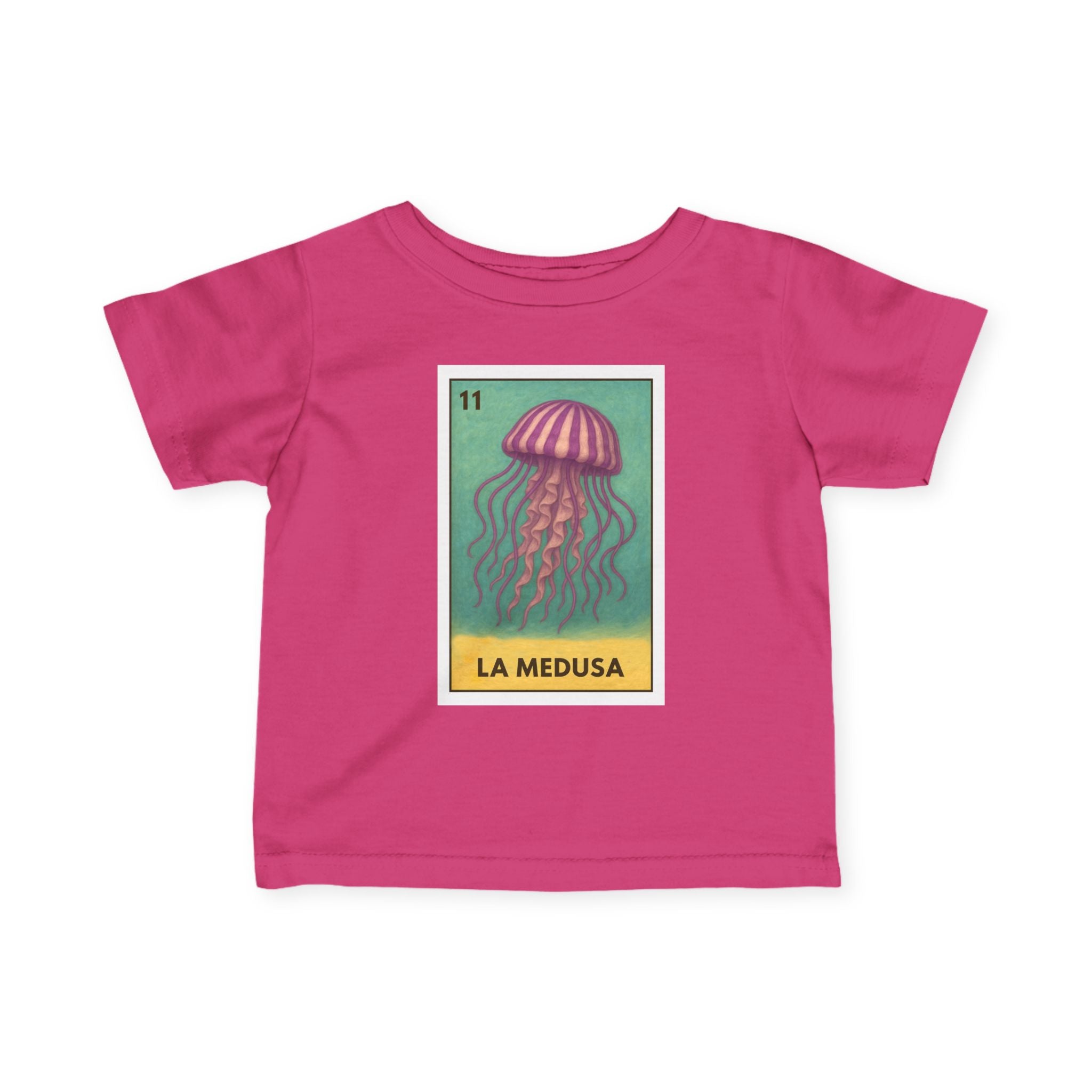 Sea Jelly Lotería - Infant 100% Cotton T-Shirt (La Medusa)