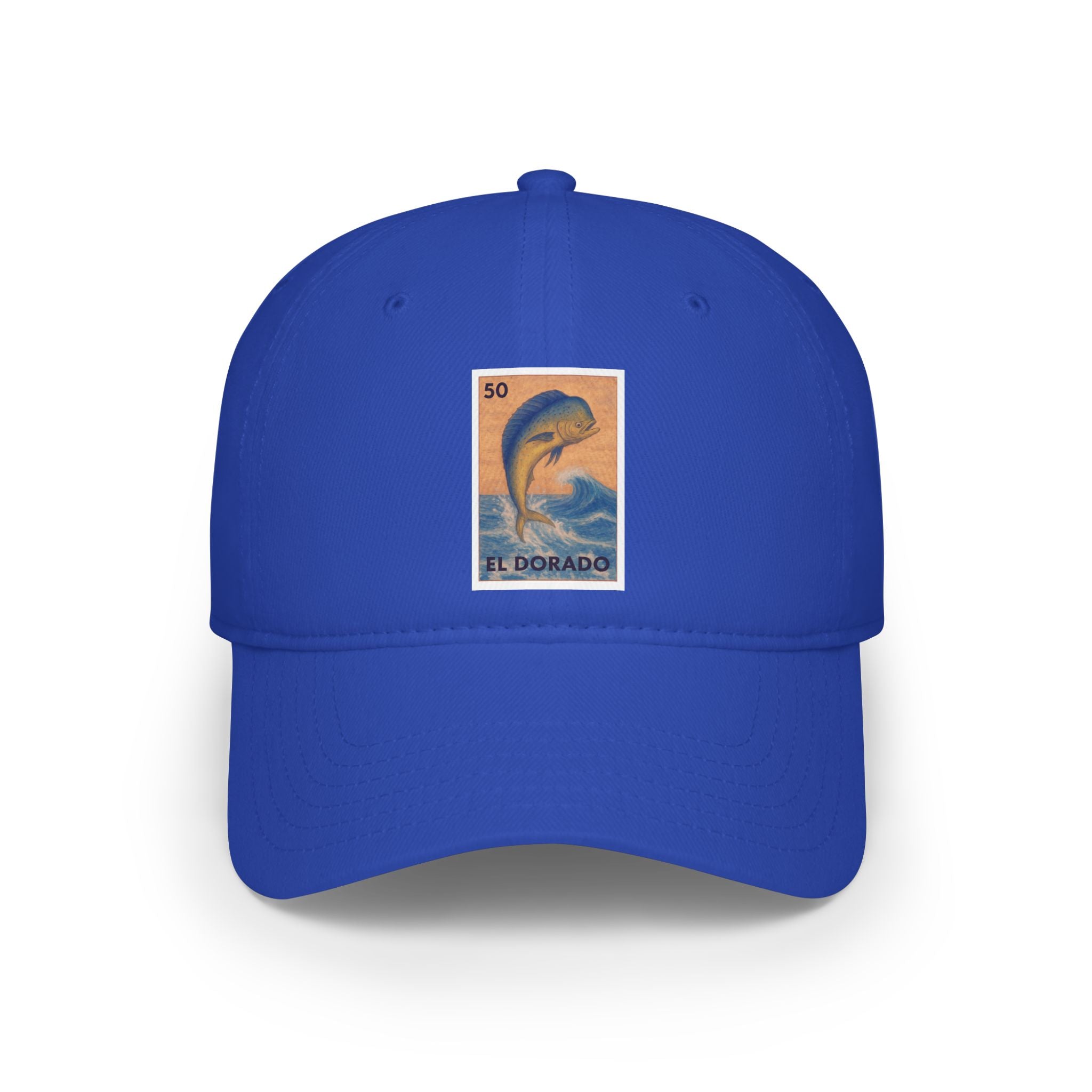 Dorado Lotería Unisex - 100% Cotton Baseball Cap (El Tiburón)