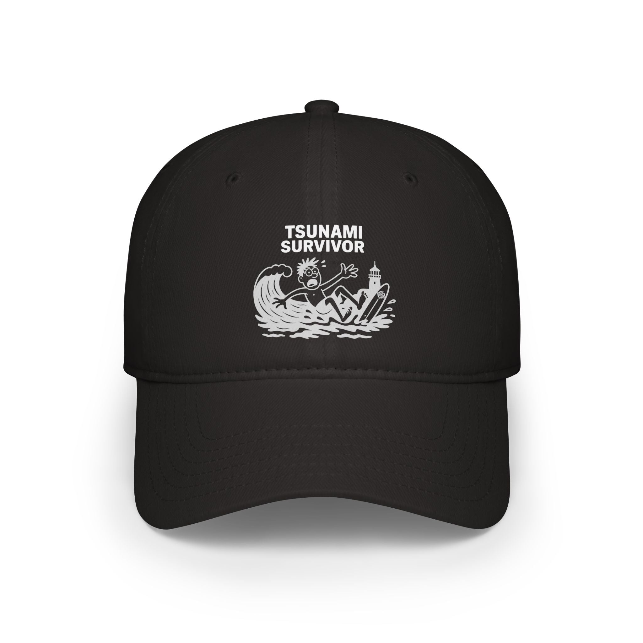 Tsunami Survivor - 100% Cotton Baseball Cap