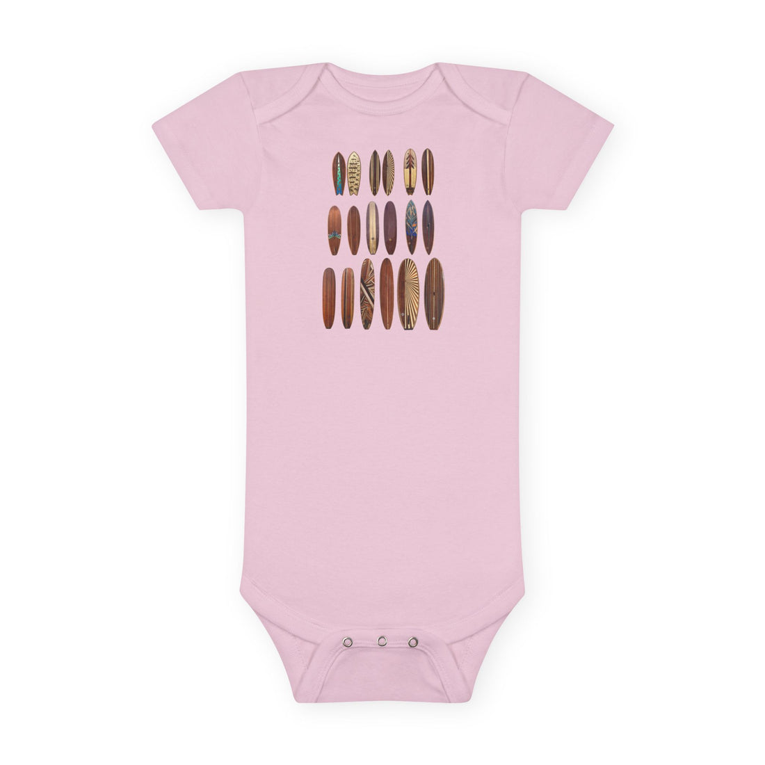 Ventana Wooden Surfboards - Baby Short Sleeve 100% Cotton Onesie
