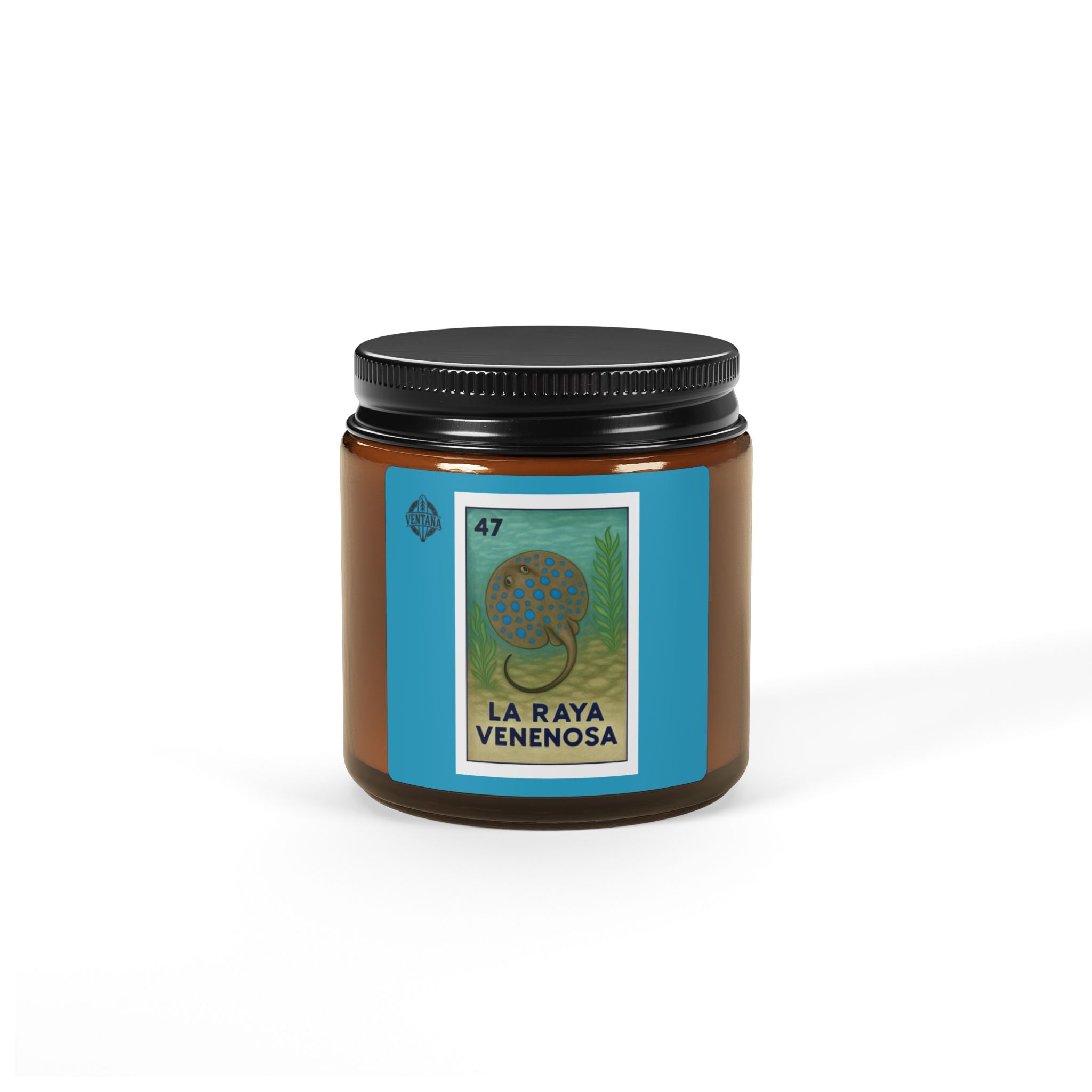 Stingray Lotería - Scented Soy Candle (La Medusa)
