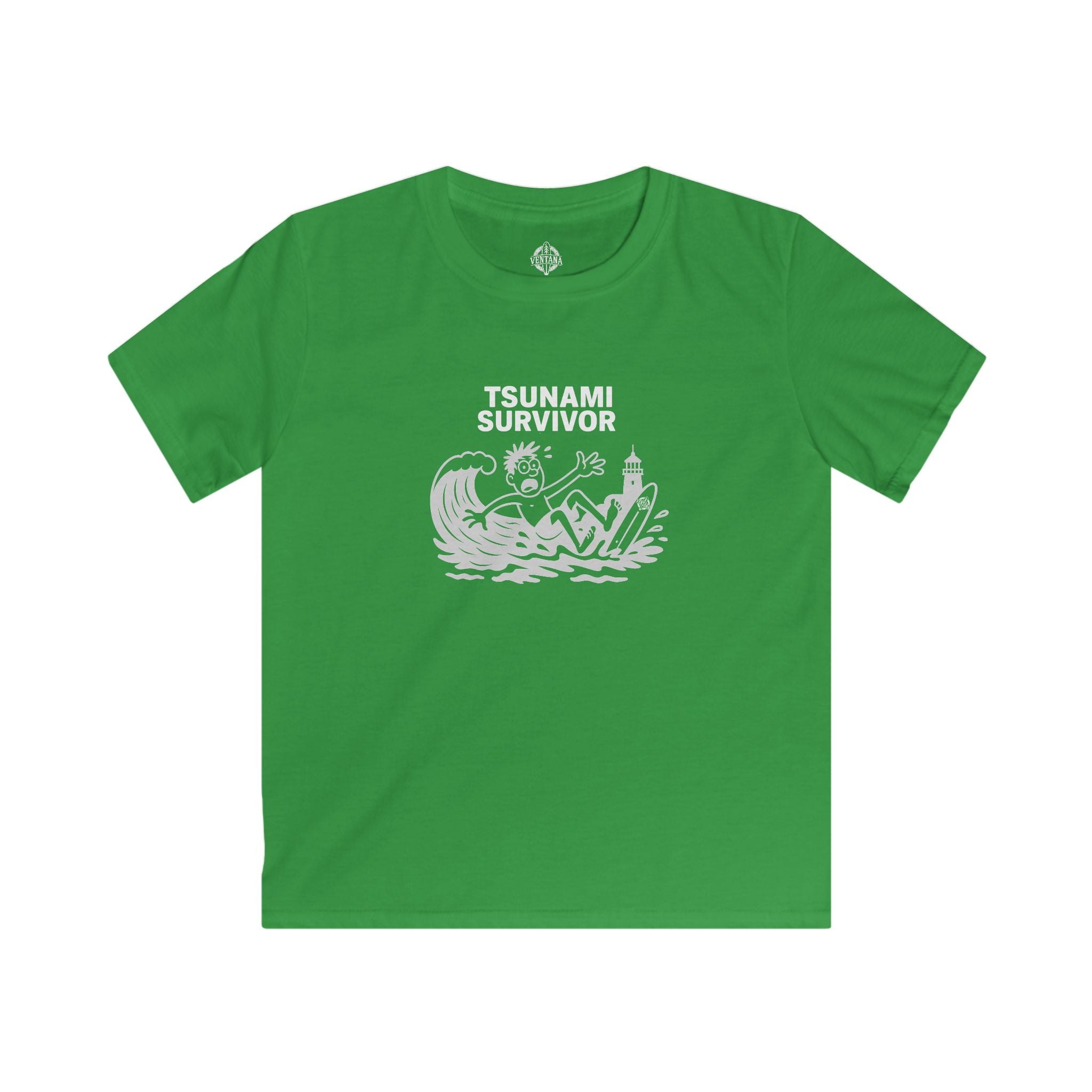 Tsunami Survivor Kids - Soft Style U.S. Cotton T-Shirt