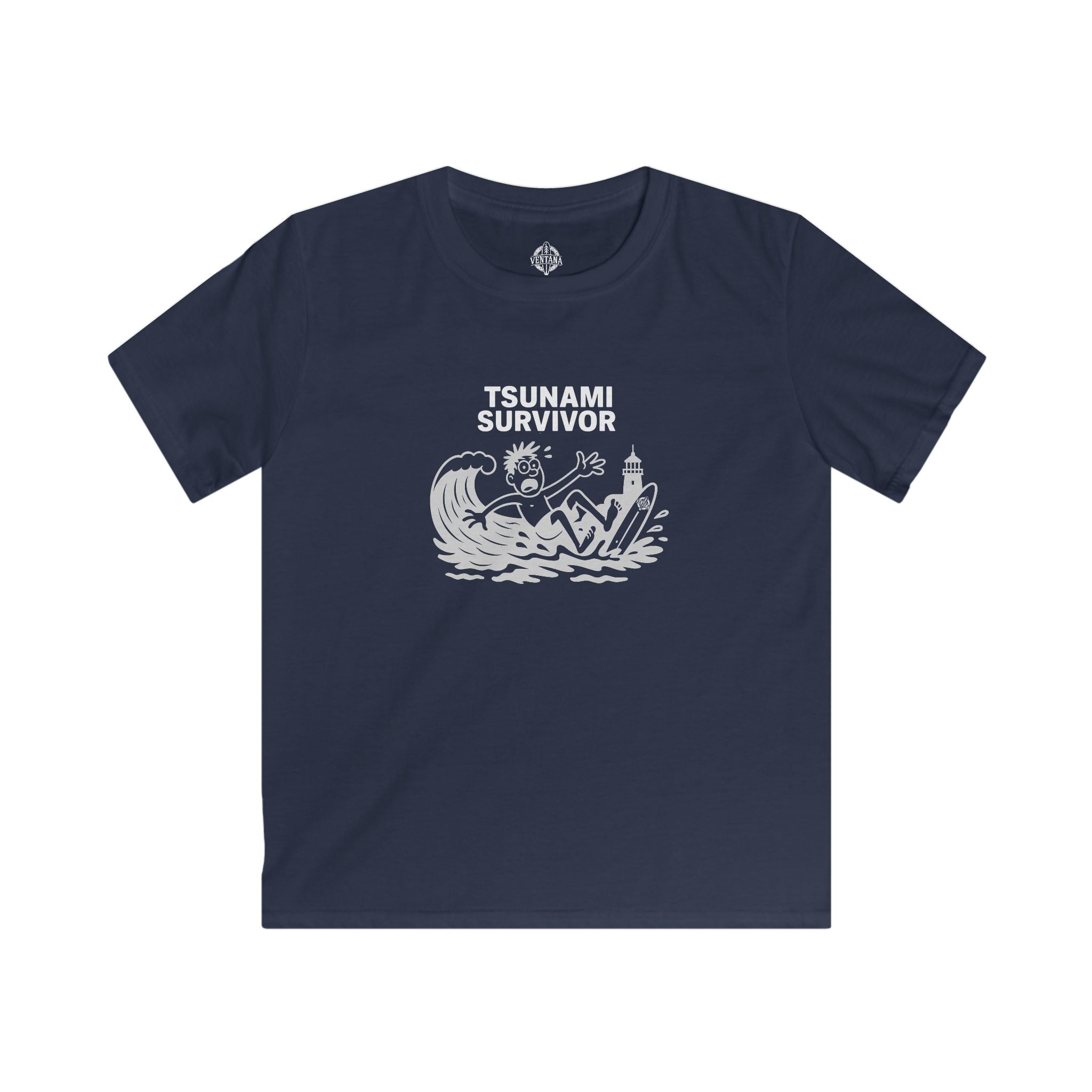 Tsunami Survivor Kids - Soft Style U.S. Cotton T-Shirt