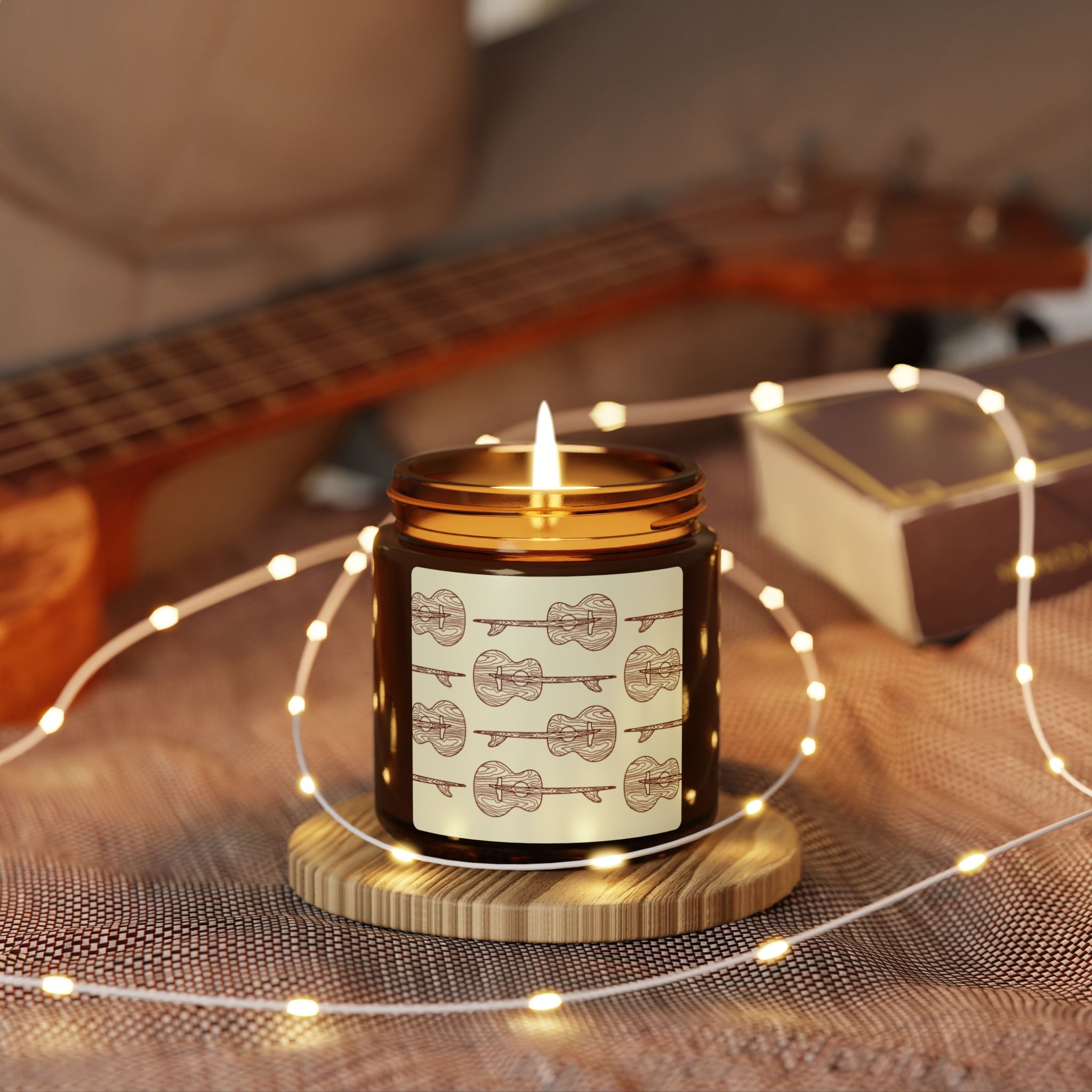 Ventana Santa Cruz Guitar Collab - Scented Soy Candle