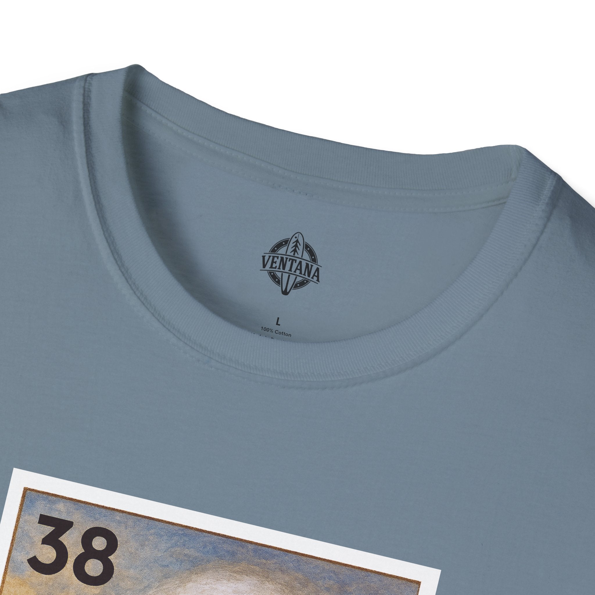 Wave Lotería Unisex - Soft Style U.S. Cotton T-Shirt (La Ola)