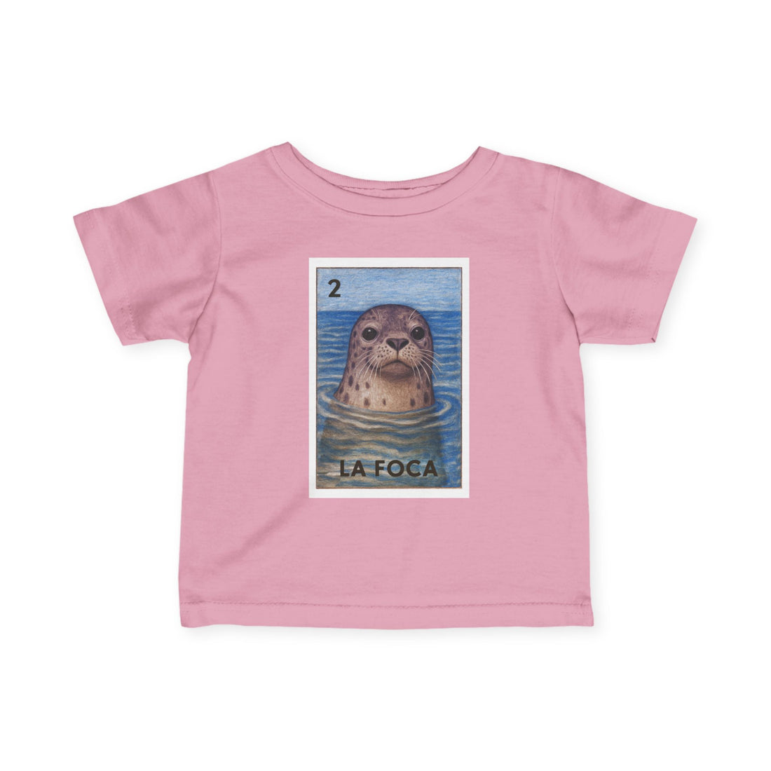Seal Lotería - Infant 100% Cotton T-Shirt (La Foca)