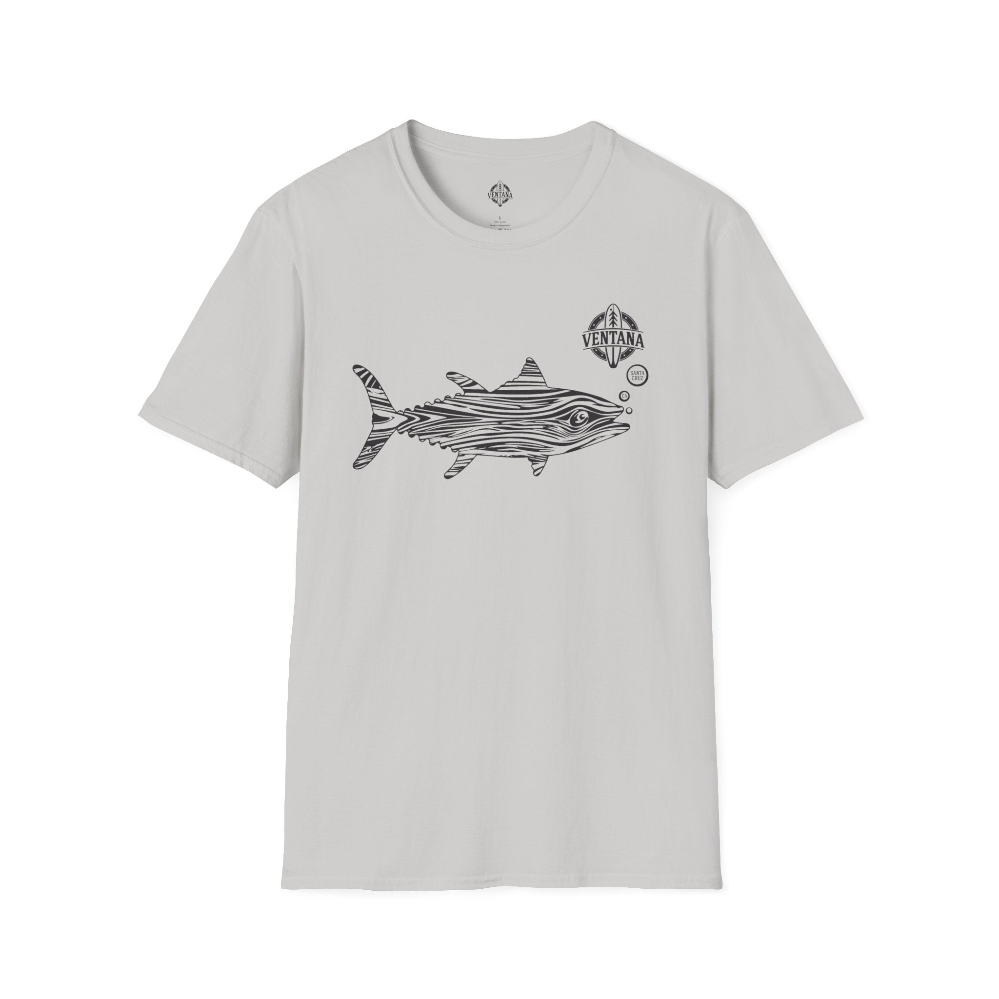 Ventana Wooden Tuna Unisex - Soft Style U.S. Cotton T-Shirt