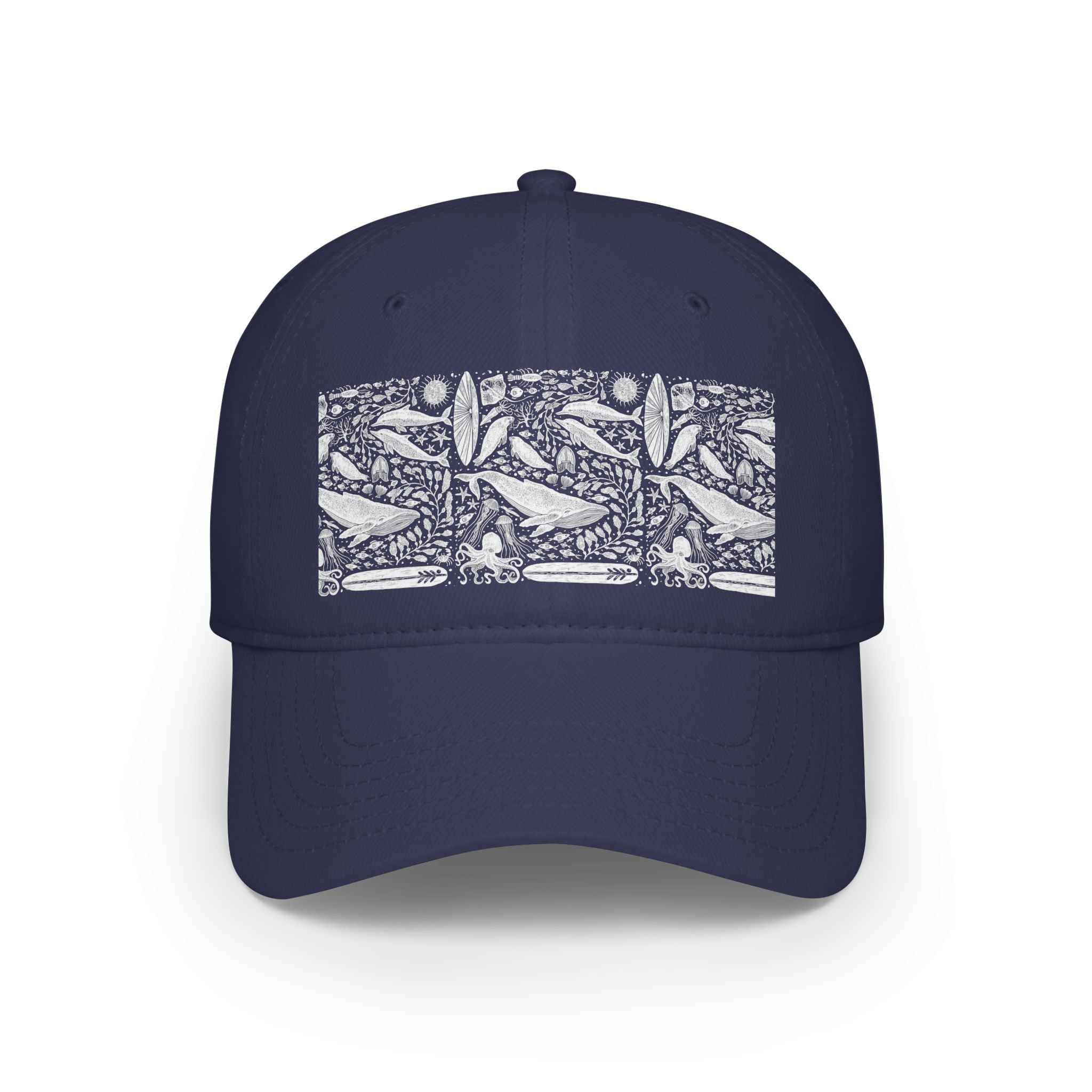 Ventana Marine Life by Lili Arnold - 100% Cotton Baseball Cap