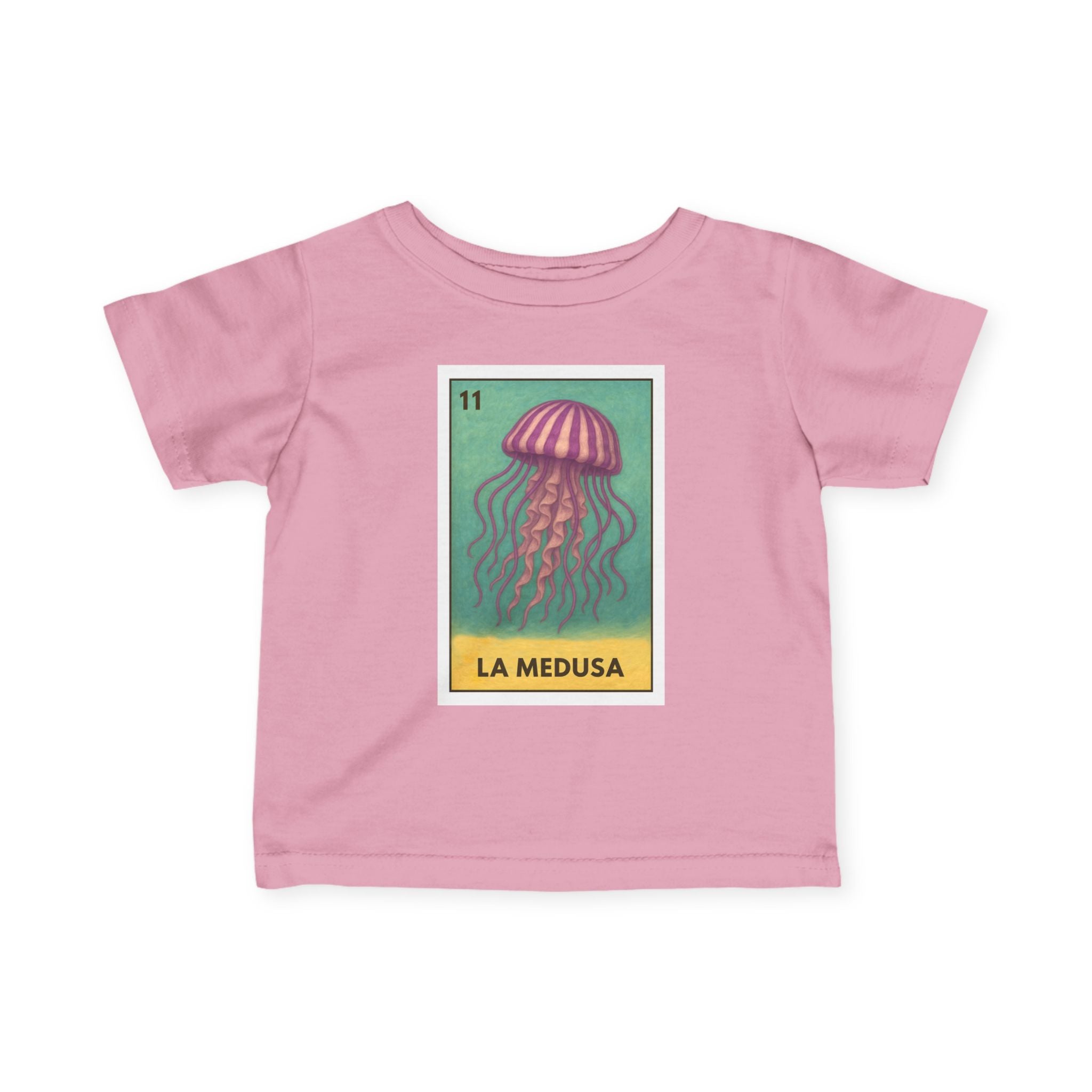 Sea Jelly Lotería - Infant 100% Cotton T-Shirt (La Medusa)