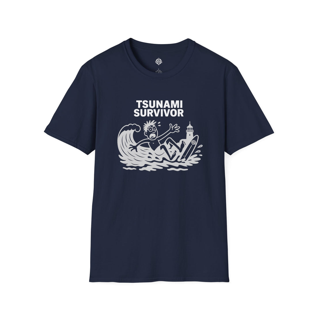 Tsunami Survivor Unisex - Soft Style U.S. Cotton T-Shirt