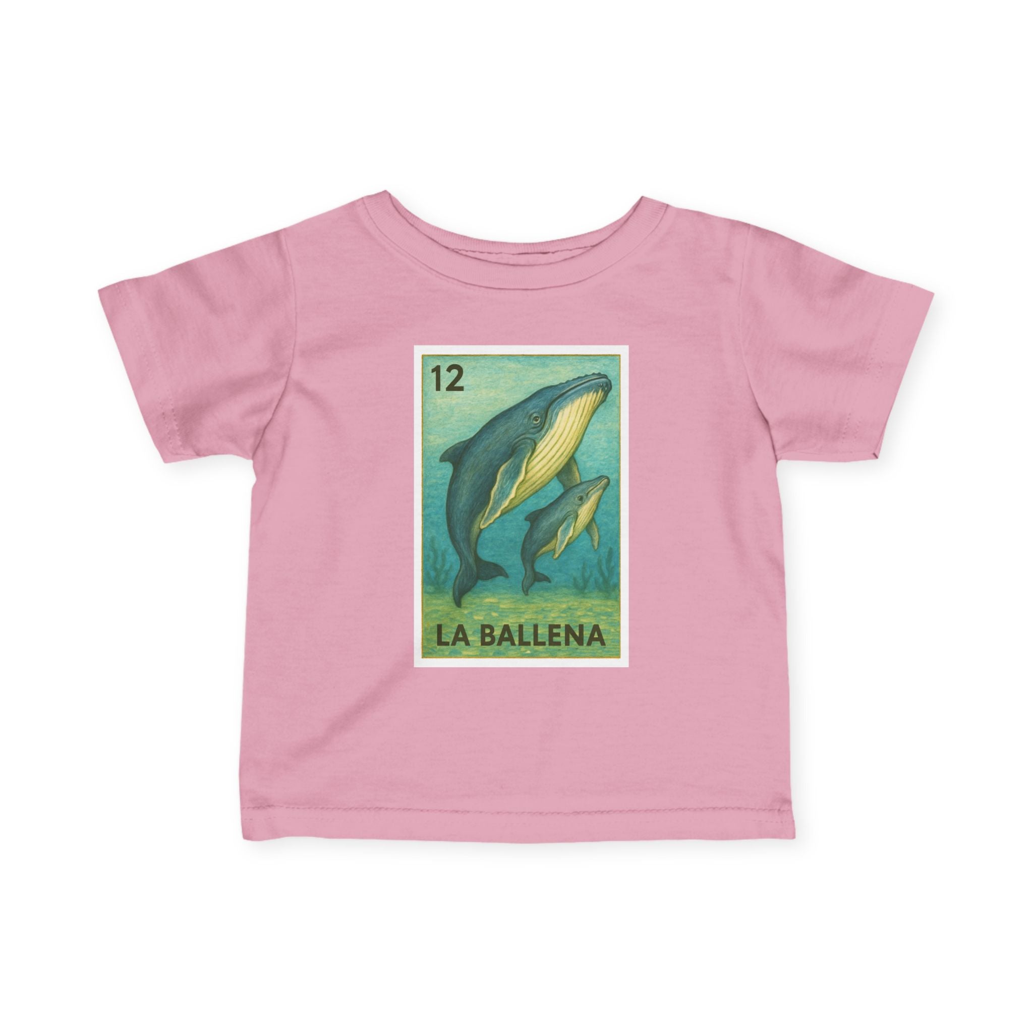 Whale Lotería - Infant 100% Cotton T-Shirt (La Ballena)