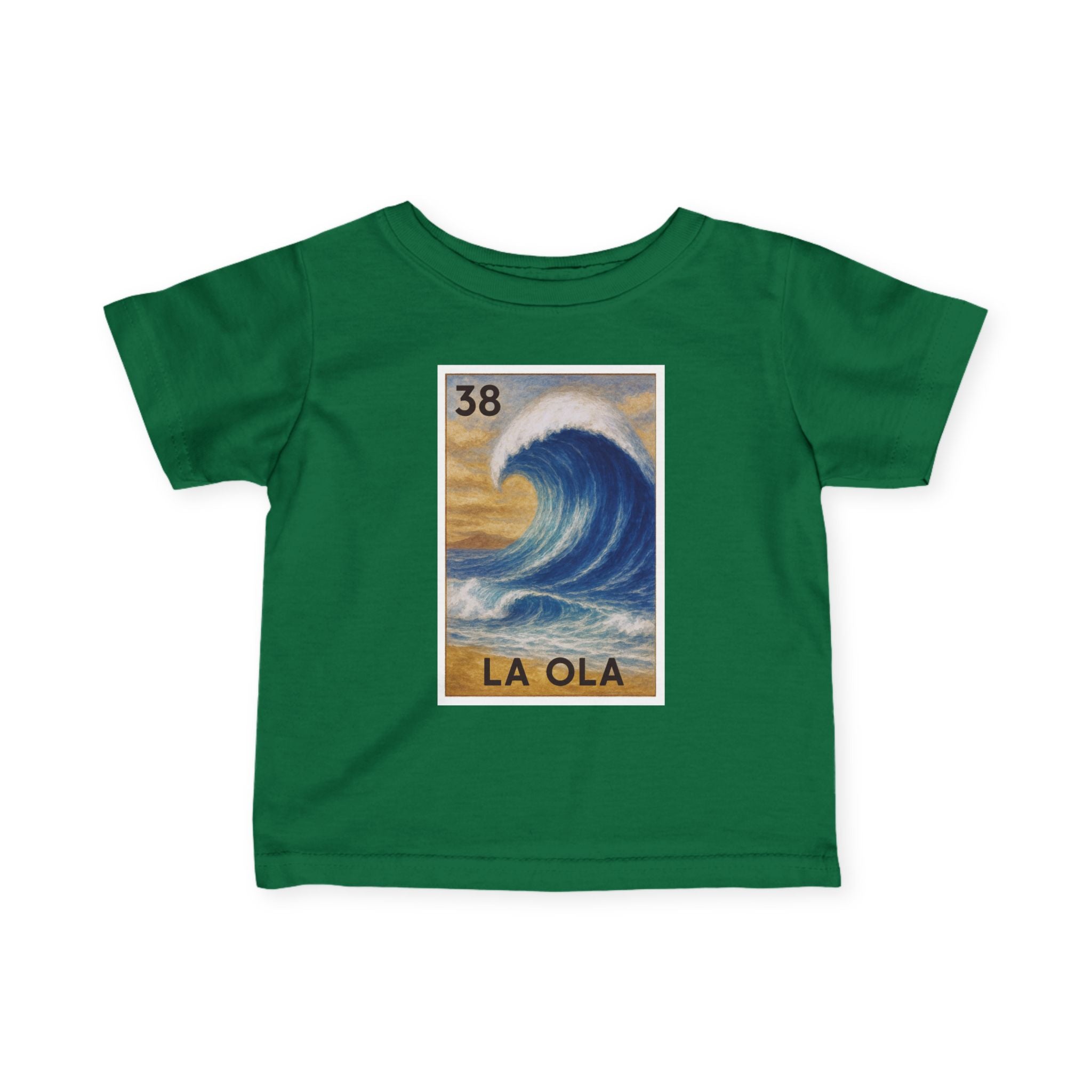 Wave Lotería - Infant 100% Cotton T-Shirt (La Ola)