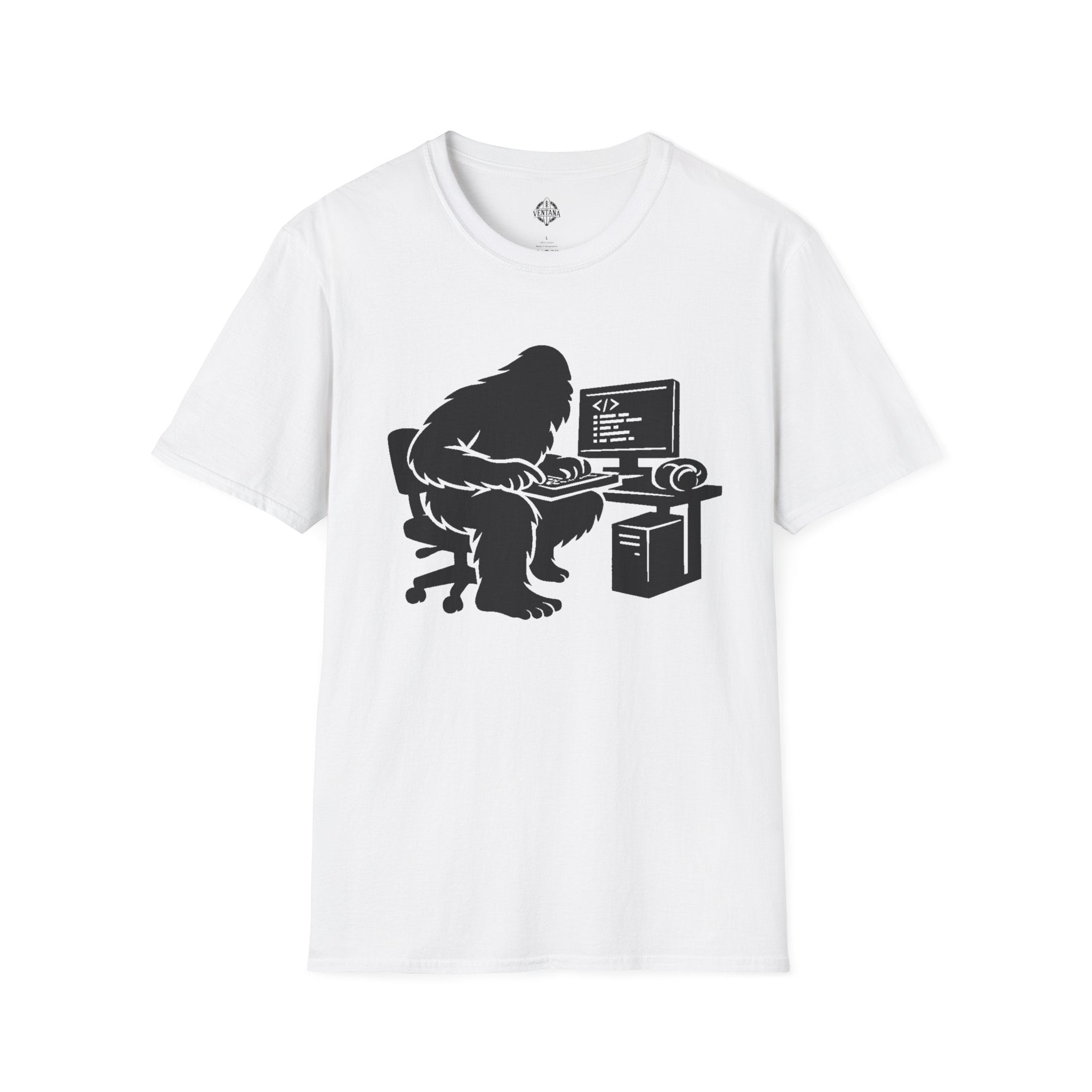 Ventana Codesquatch Unisex - U.S. Cotton T-Shirt