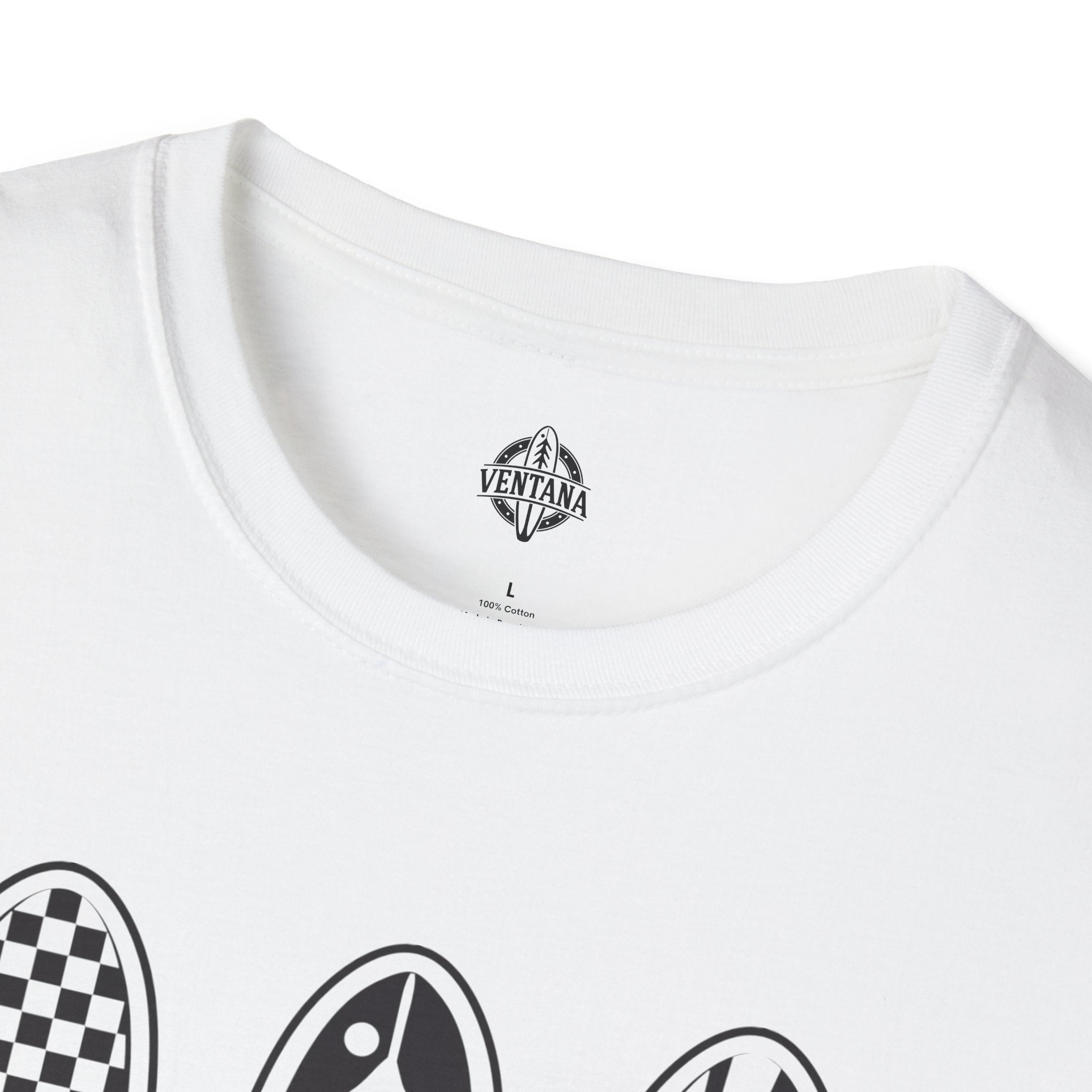 Ventana Three Board Unisex - Soft Style U.S. Cotton T-Shirt