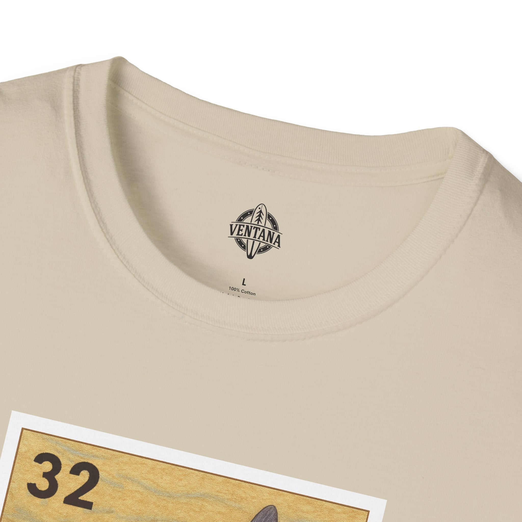 Sunfish Lotería Unisex - Soft Style U.S. Cotton T-Shirt (El Pez Luna)