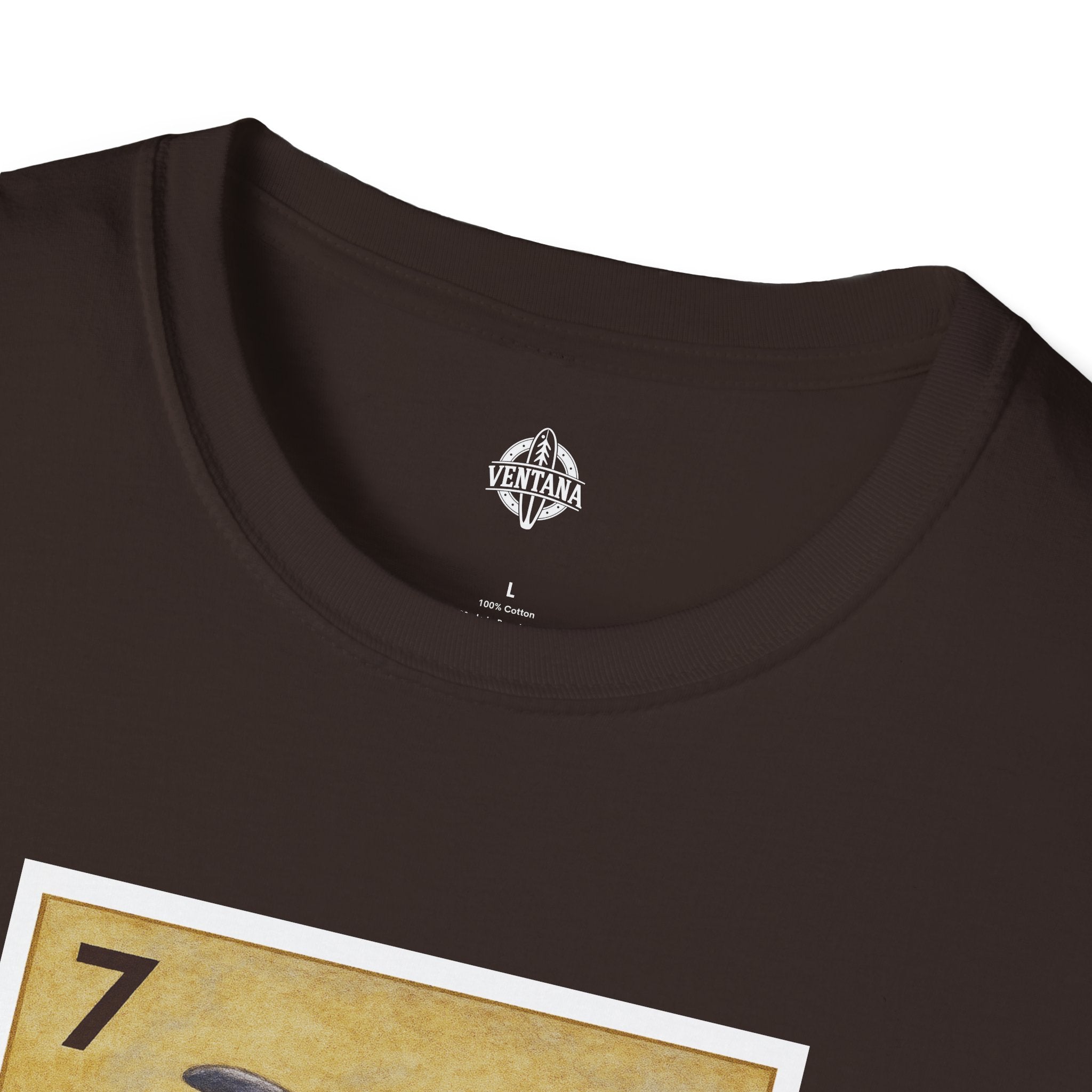 Dolphin Lotería Unisex - Soft Style U.S. Cotton T-Shirt (El Delfín)