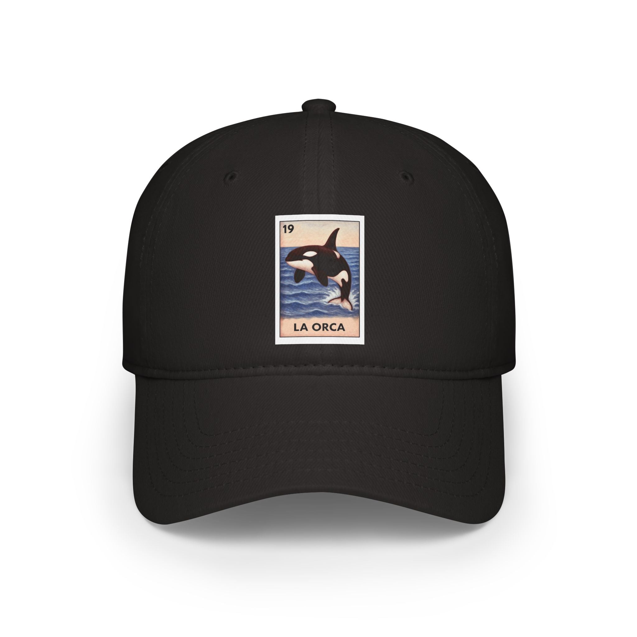 Orca Lotería Unisex - 100% Cotton Baseball Cap (La Orca)