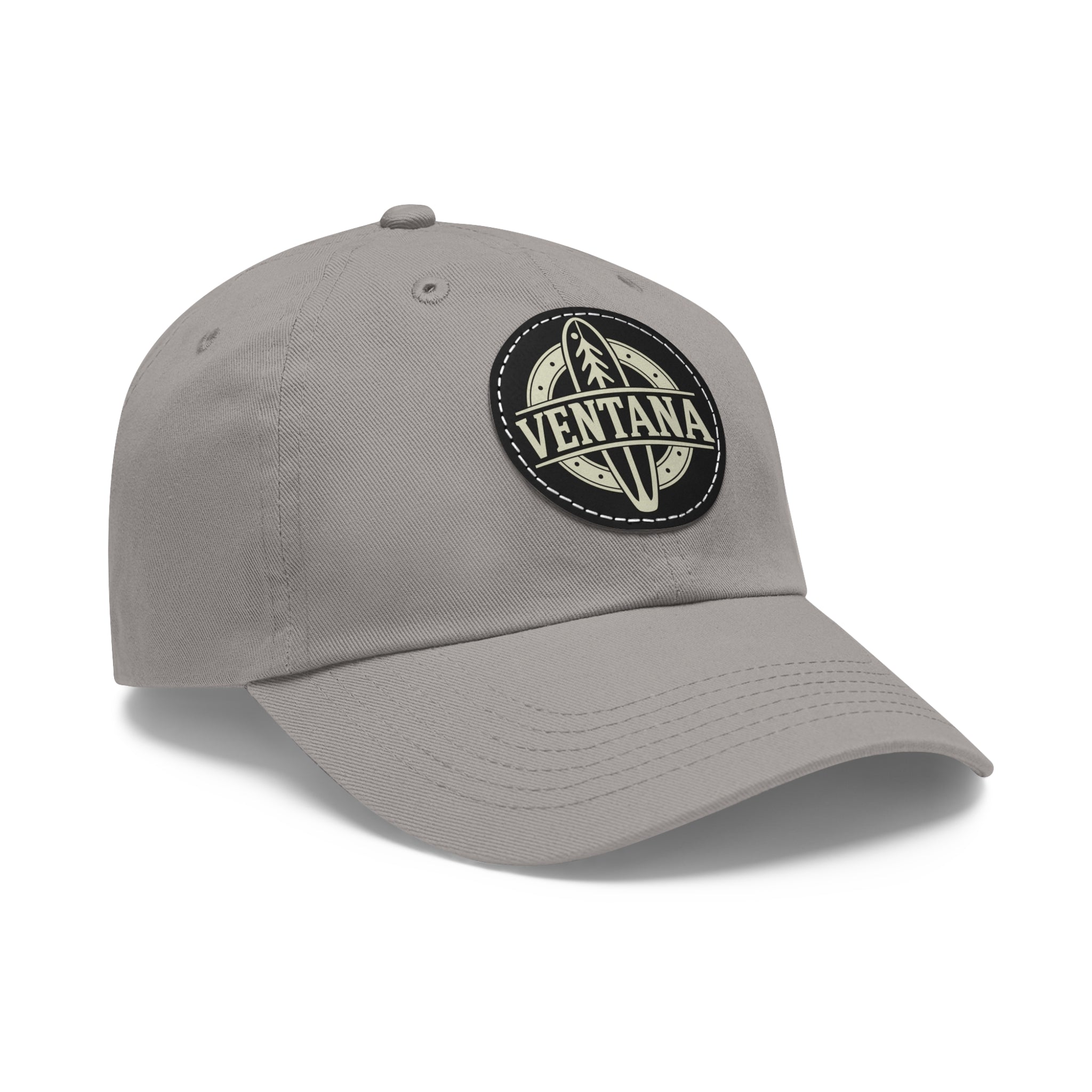 Ventana Treefish Logo Vegan Leather Patch Hat