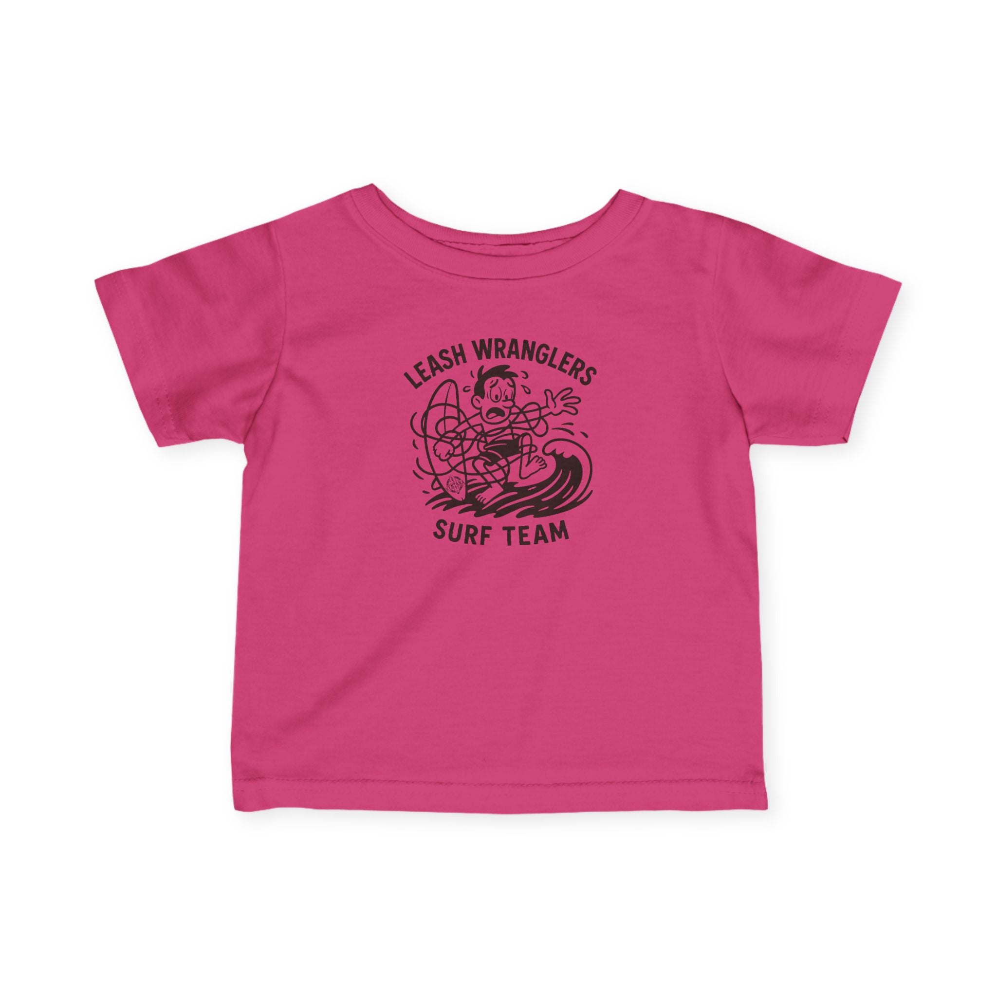 Leash Wranglers Surf Team - Infant 100% Cotton T-Shirt