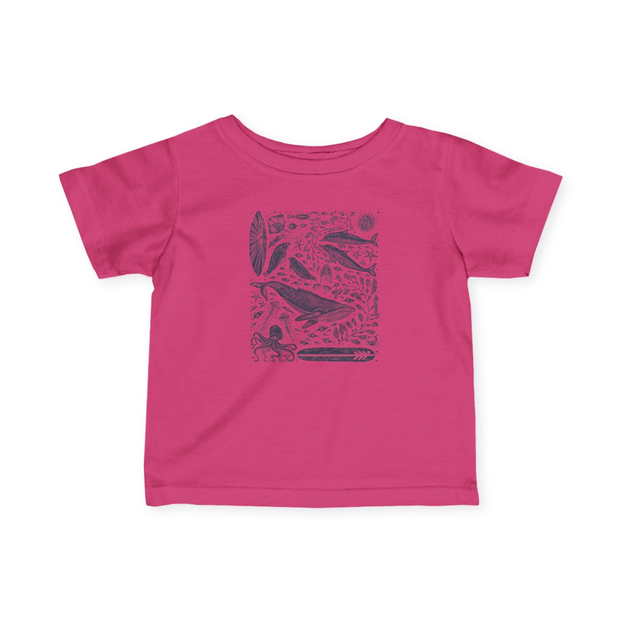 Ventana Marine Life by Lili Arnold - Infant 100% Cotton T-Shirt