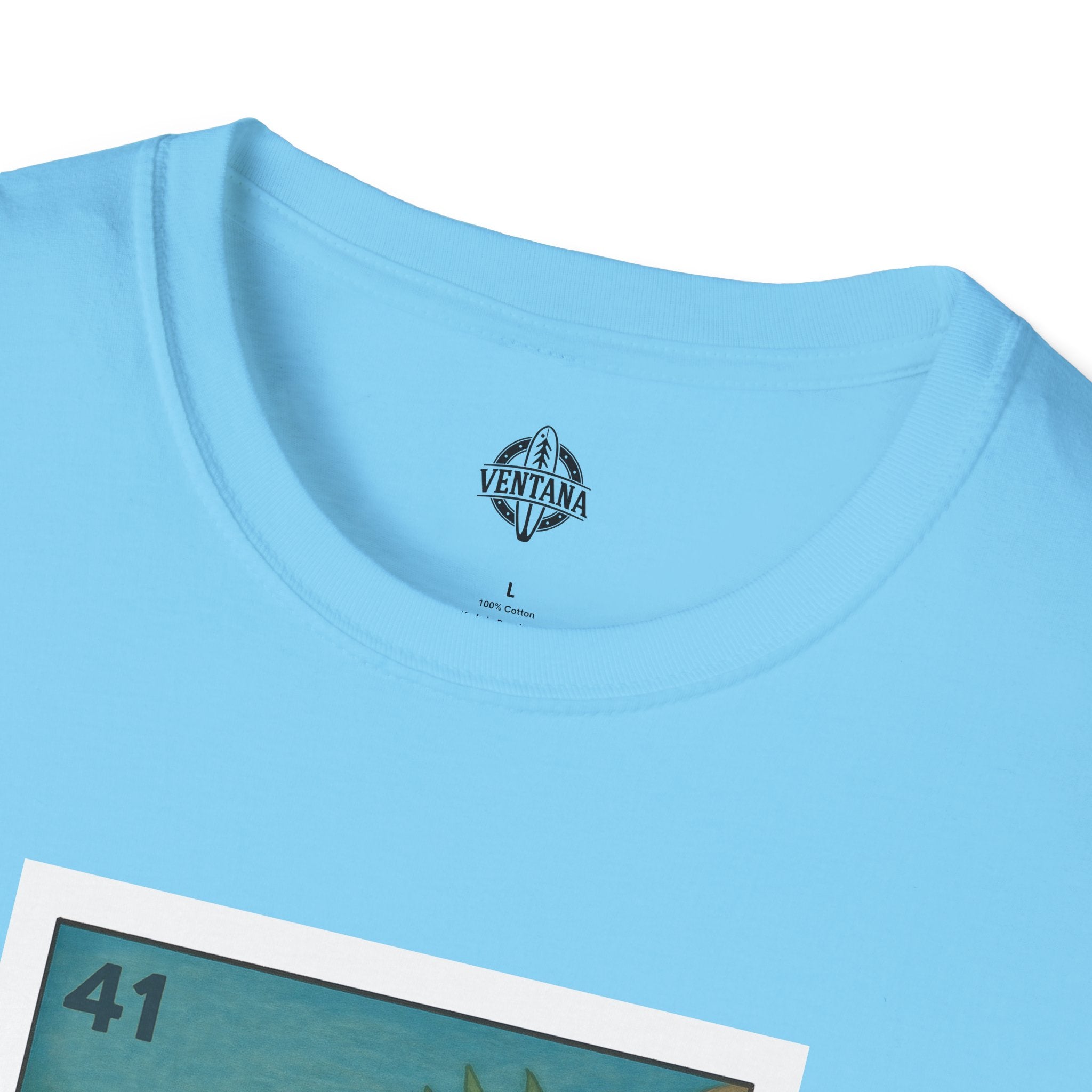 Crab Lotería Unisex - Soft Style U.S. Cotton T-Shirt (El Cangrejo)