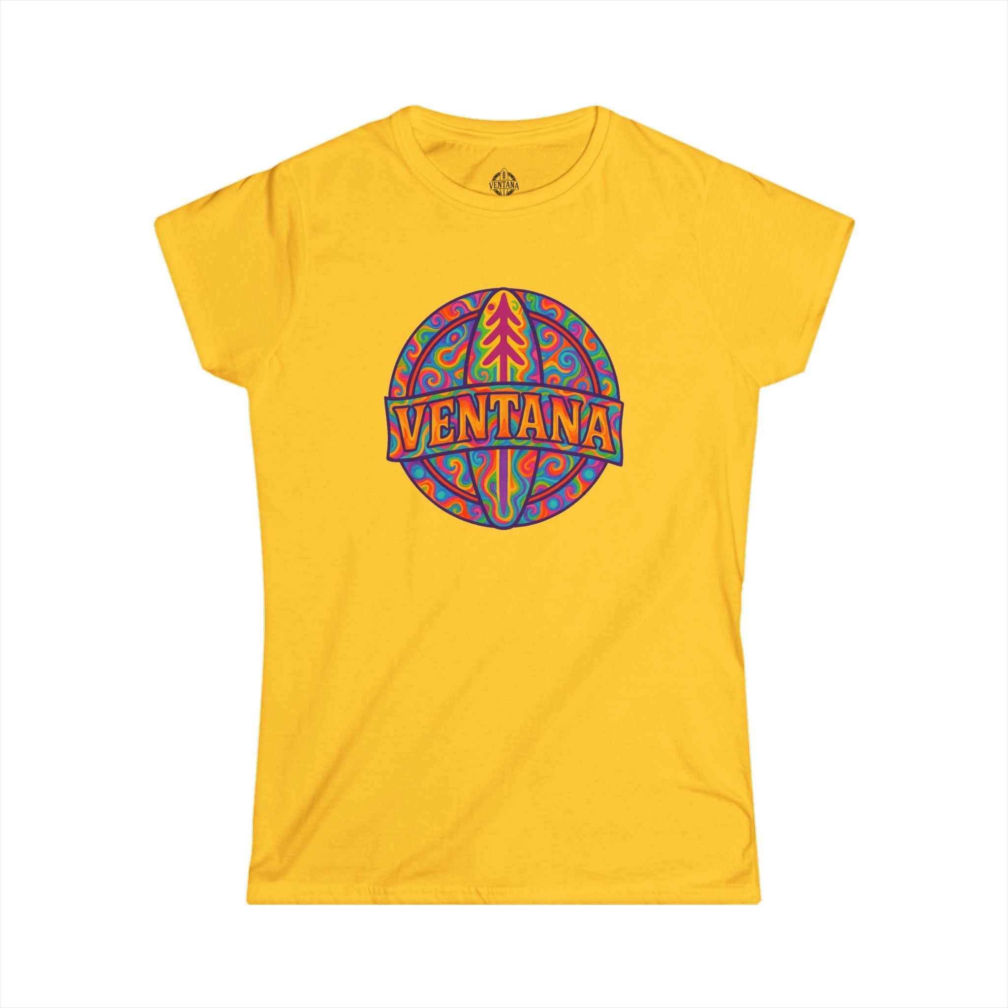 Ventana Psychedelic Treefish Logo - Women&