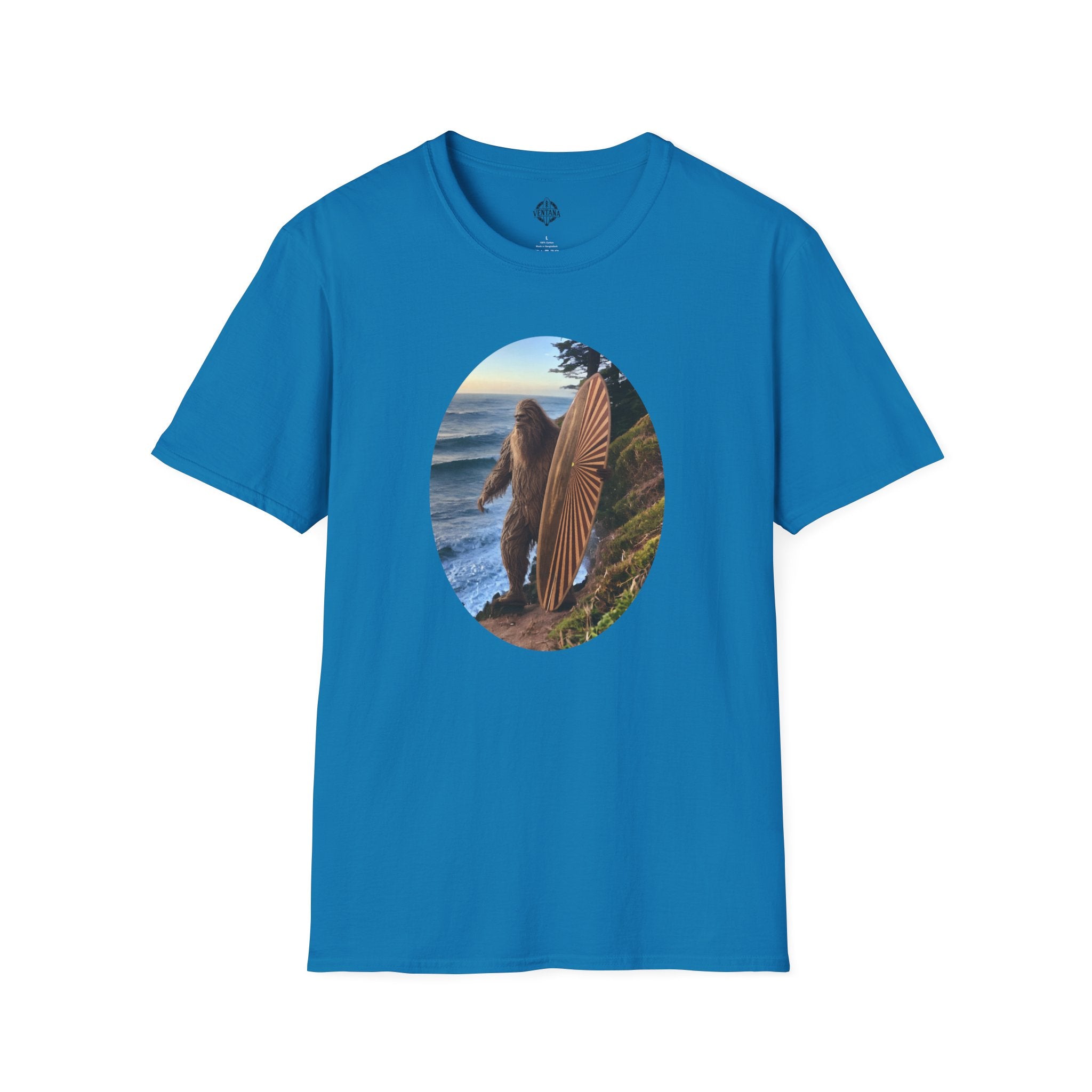 Ventana Real Surfsquatch Unisex - U.S. Cotton T-Shirt
