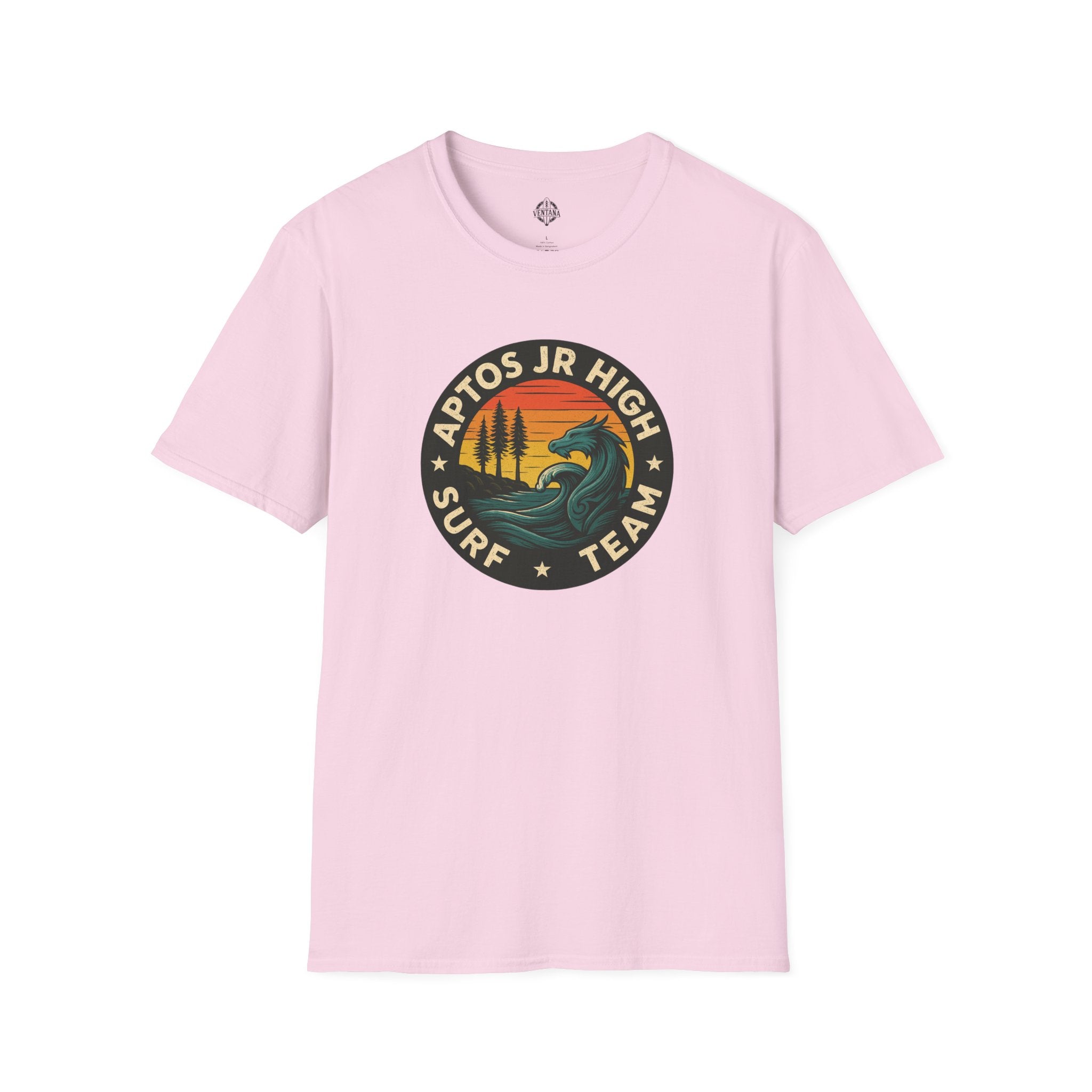 Aptos Junior High Surf Team Unisex - U.S. Cotton T-Shirt